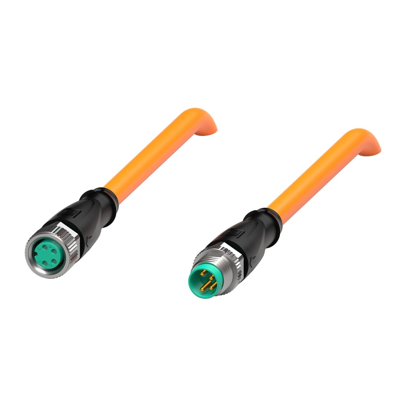 Pepperl+Fuchs V31-GM-OR5M-POC-V31-GM (317601) Kabelis su prisukama M8 jungtimi, be ekranavimo ir LED