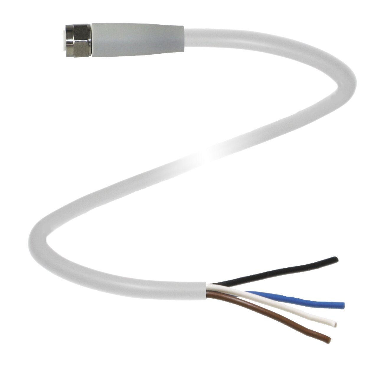 Pepperl+Fuchs V31-GMV4A-5M-PP-W1 (302277) Kabelis su lizdine jungtimi