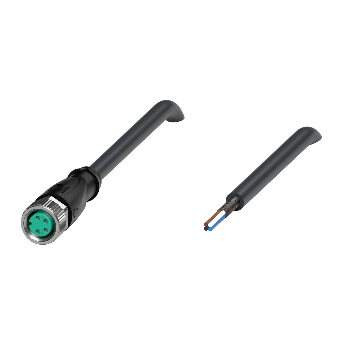 Pepperl+Fuchs V31-GX-BK10M-PUR-U/ABG (70173979-100000) Ekranuotas kabelis su prisukama M8 jungtimi Pepperl+Fuchs V31-GX-BK10M-PUR-U/ABG (70173979-100000) Ekranuotas kabelis su prisukama M8 jungtimi