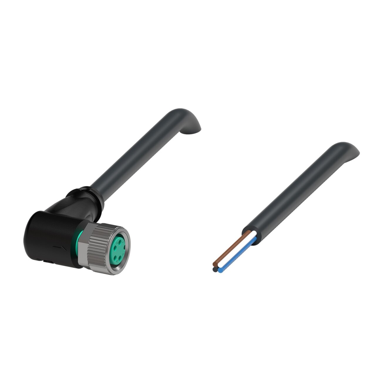 Pepperl+Fuchs V31-WM-BK2M-PVC-U (240800-0004) Kabelio lizdas