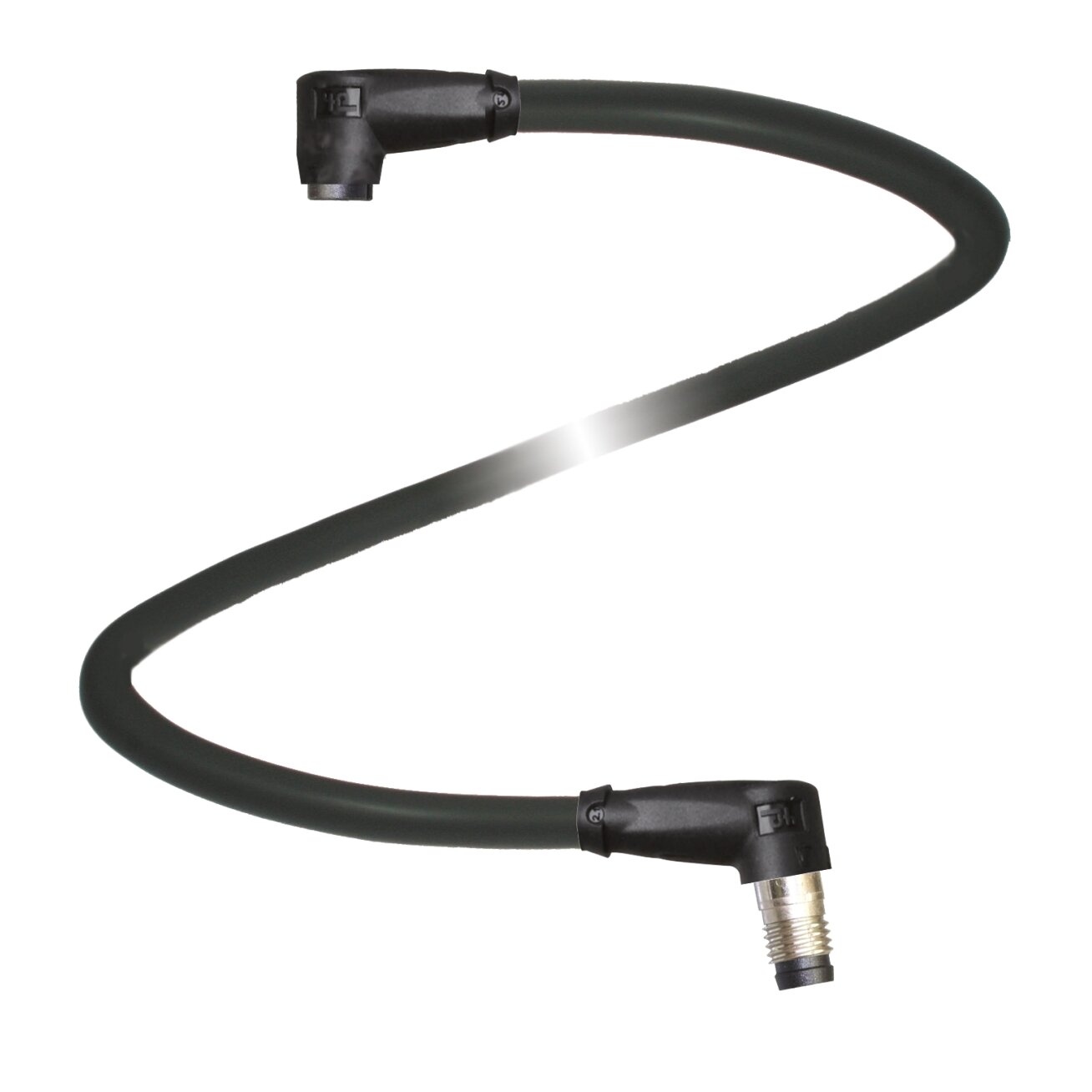 Pepperl+Fuchs V31-WR-BK1M-PUR-U-V31-WR (70186888) Ilginamasis kabelis