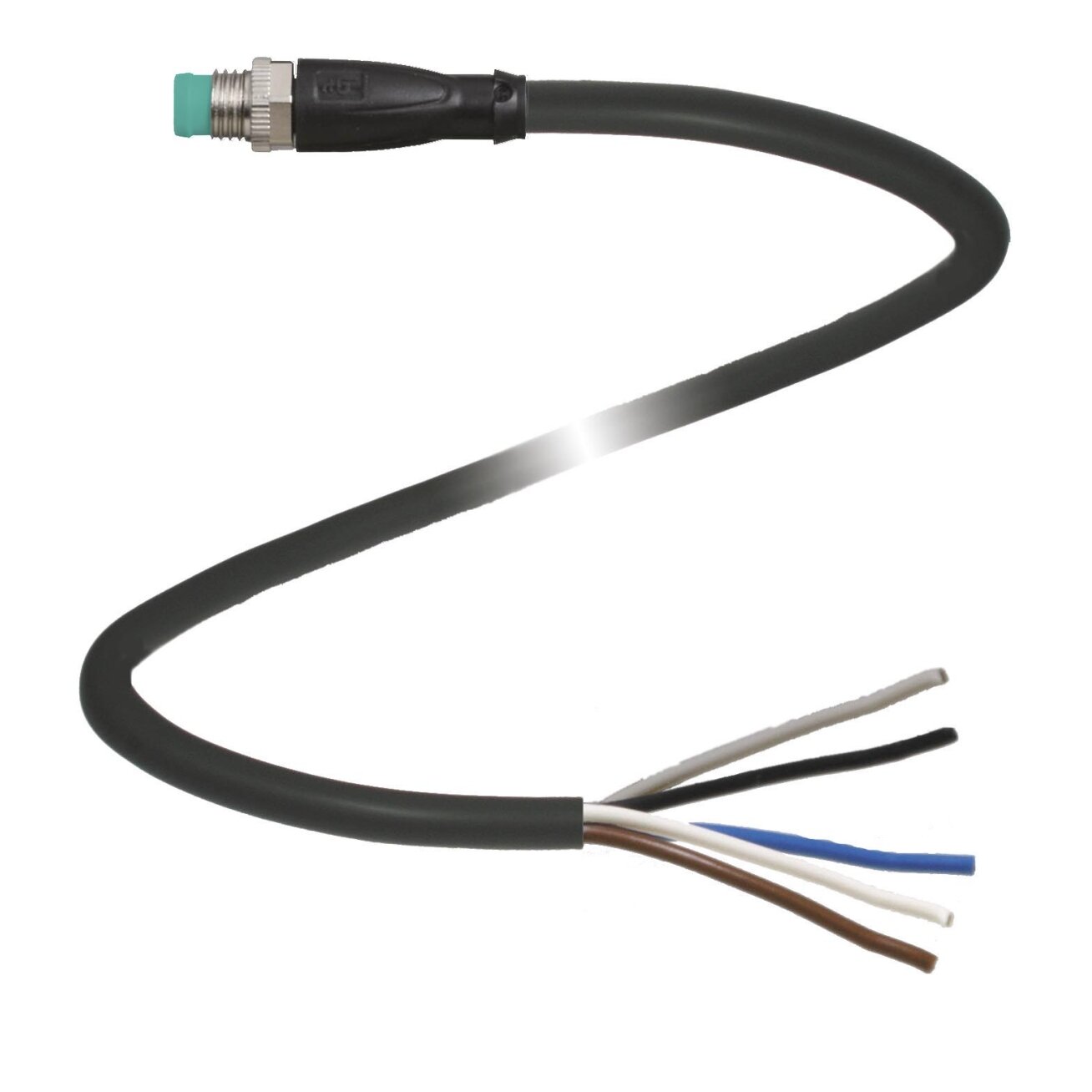 Pepperl+Fuchs V311S-GM-BK1M-PUR-U (70124952-100005) Jungiamasis kabelis