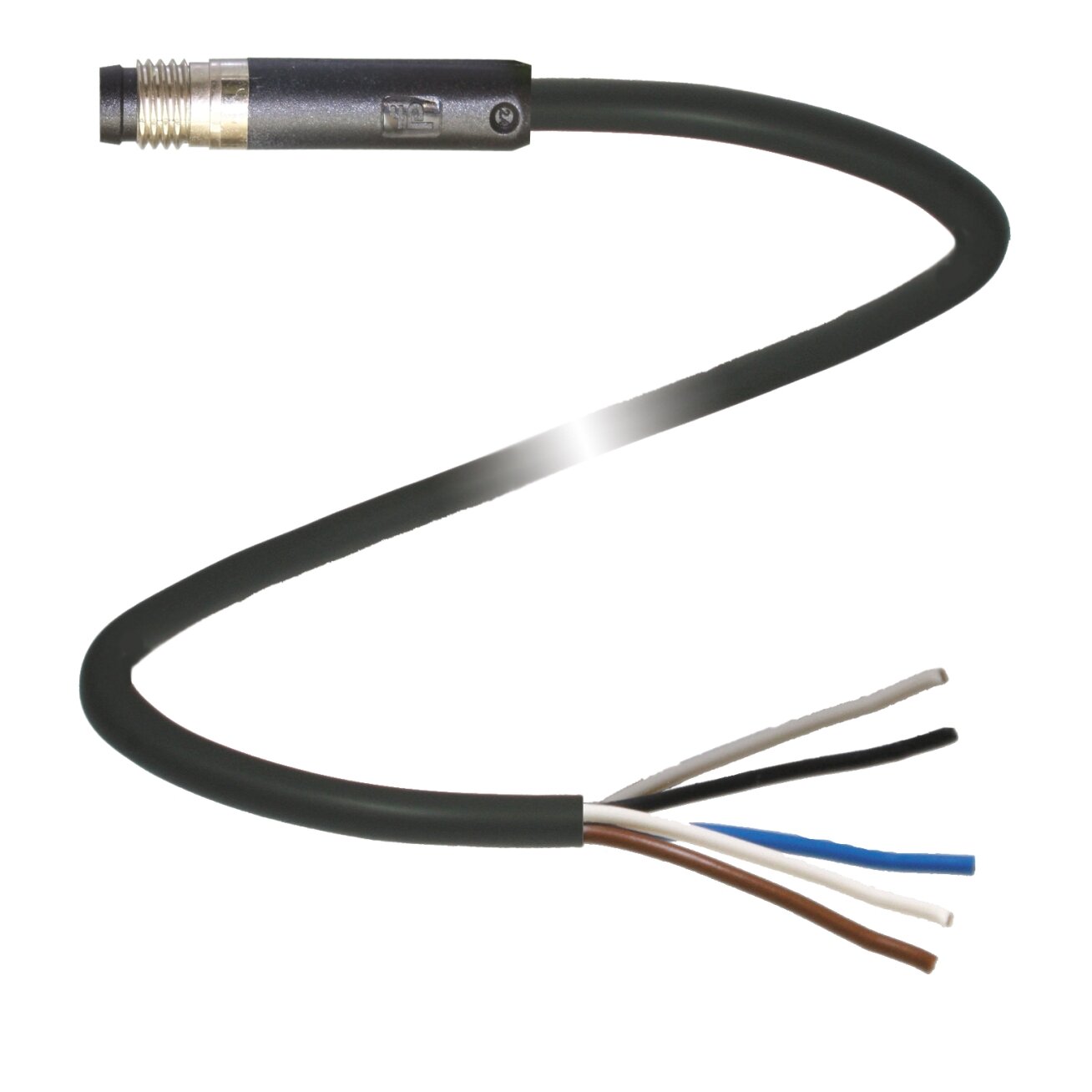 Pepperl+Fuchs V311S-GR-BK1M-PUR-U (70127484-100003) Kabelis su užspaudžiama M8 jungtimi, be LED ir ekranavimo Pepperl+Fuchs V311S-GR-BK1M-PUR-U (70127484-100003) Kabelis su užspaudžiama M8 jungtimi, be LED ir ekranavimo