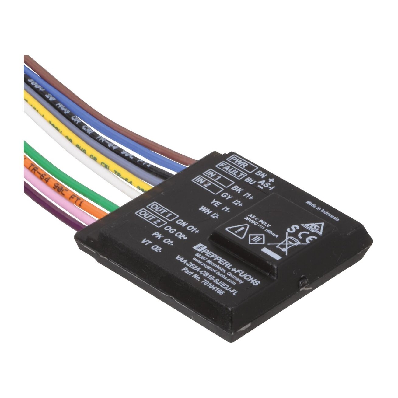 Pepperl+Fuchs VAA-2E2A-CB10-SJ/E2J-FL (70104166) AS-Interface saugos modulis