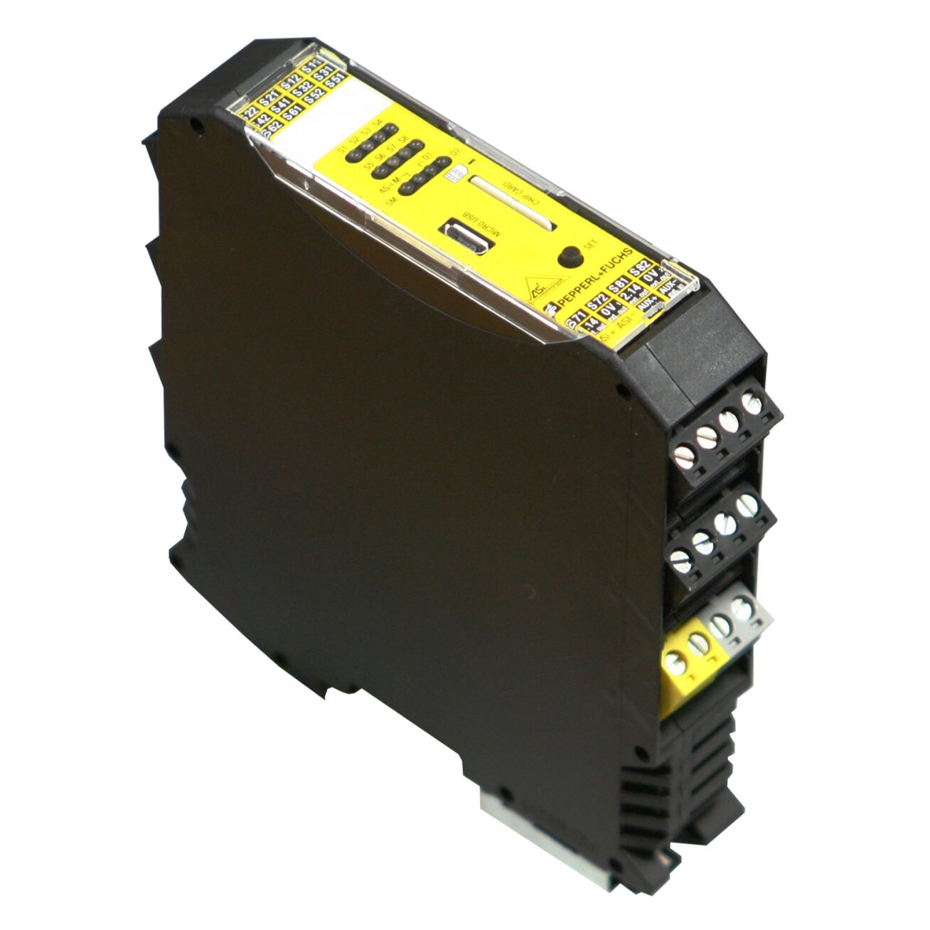Pepperl+Fuchs VAS-2A8L-KE4-8SE (261493) AS-i „Safety Basic“ saugos stebėjimo įrenginys