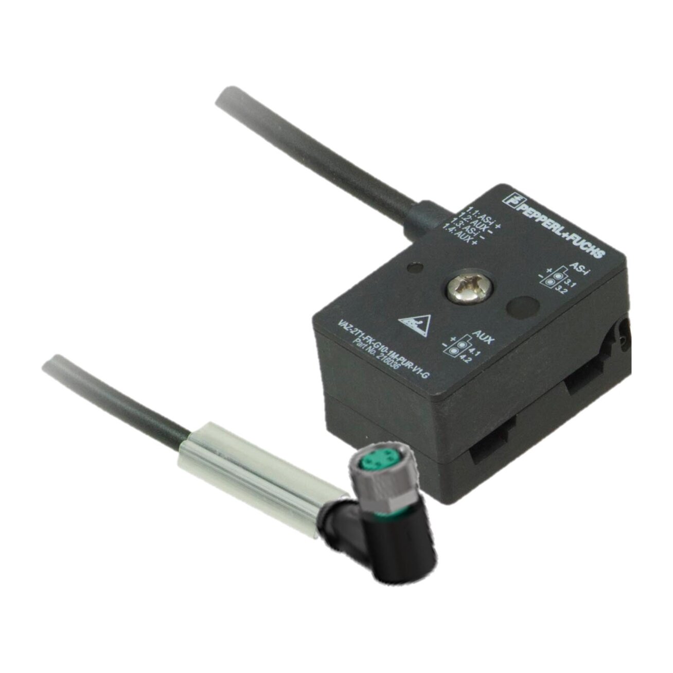 Pepperl+Fuchs VAZ-2T1-FK-G10-1M-PUR-V31-WM (70192041) G10 pasyvusis šakotuvas