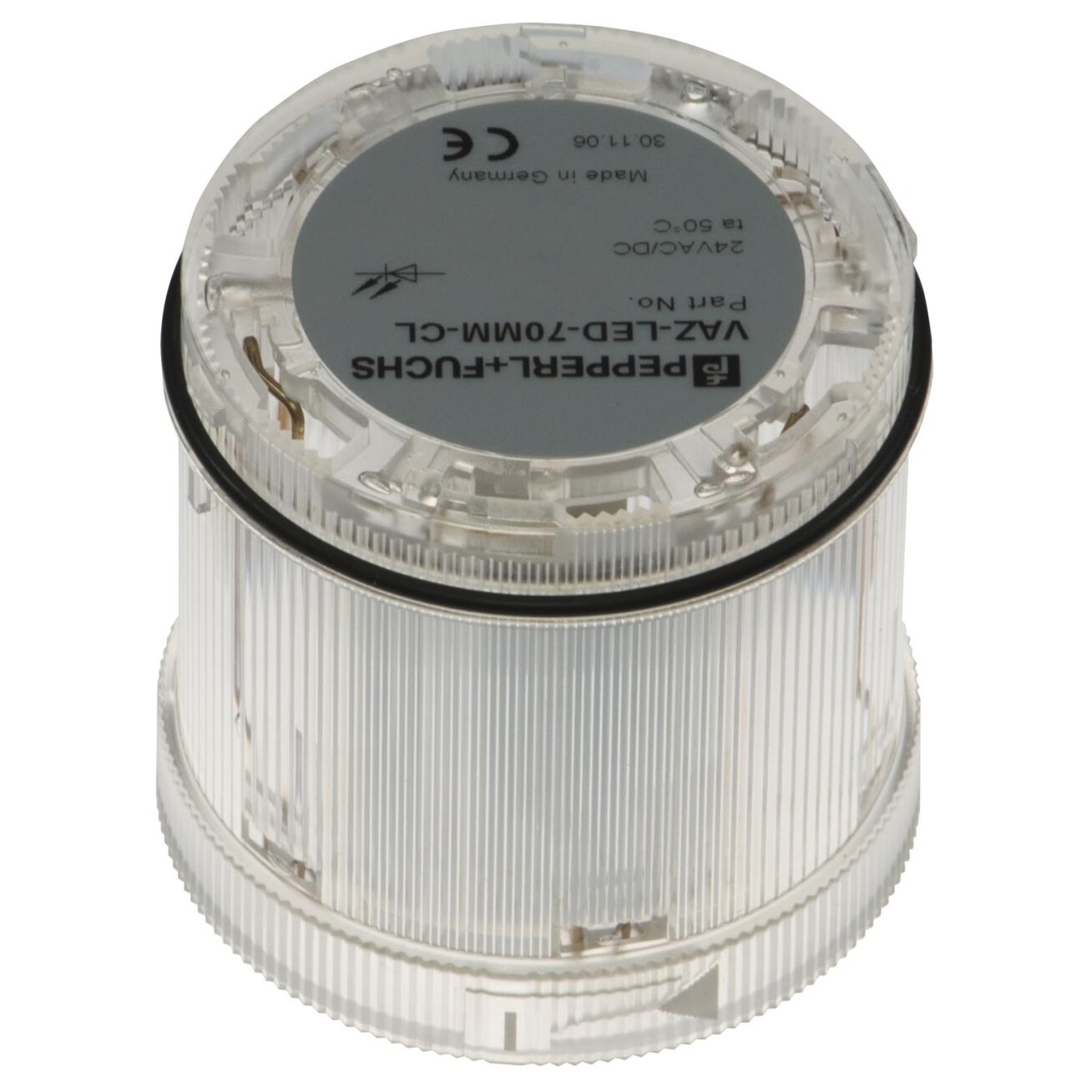 Pepperl+Fuchs VAZ-LED-70MM-CL (196237) Skaidrus LED švyturėlis