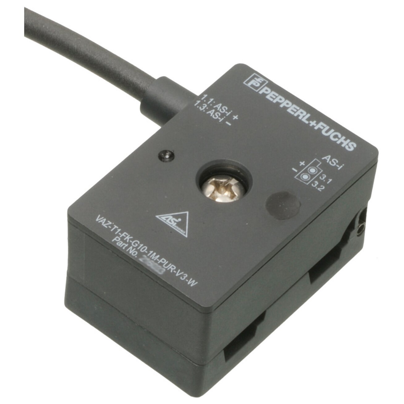 Pepperl+Fuchs VAZ-T1-FK-G10-1M-PUR-V3-G (290666) AS-Interface pasyvusis šakotuvas