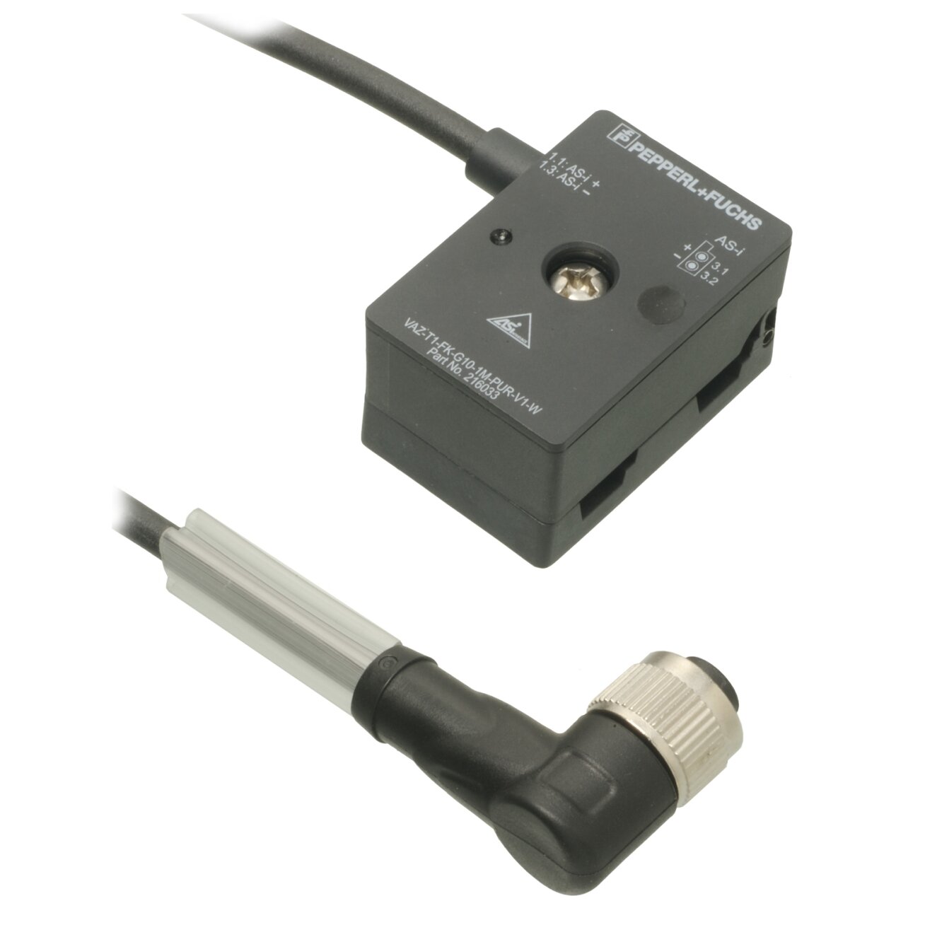Pepperl+Fuchs VAZ-T1-FK-G10-2M-PUR-V1-W (216034) AS-Interface pasyvusis šakotuvas