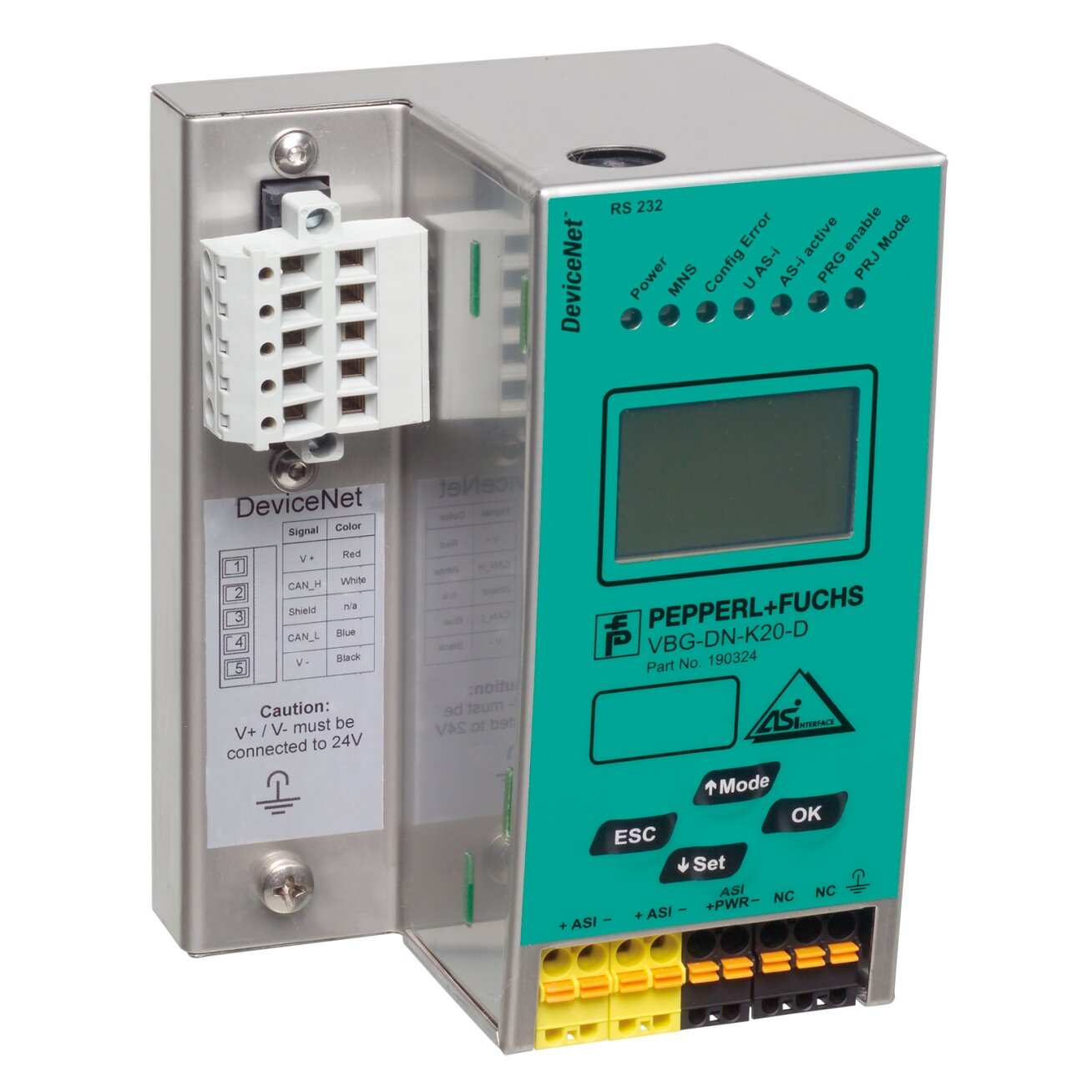 Pepperl+Fuchs VBG-DN-K20-D (190324) AS-Interface tinklų sietuvas