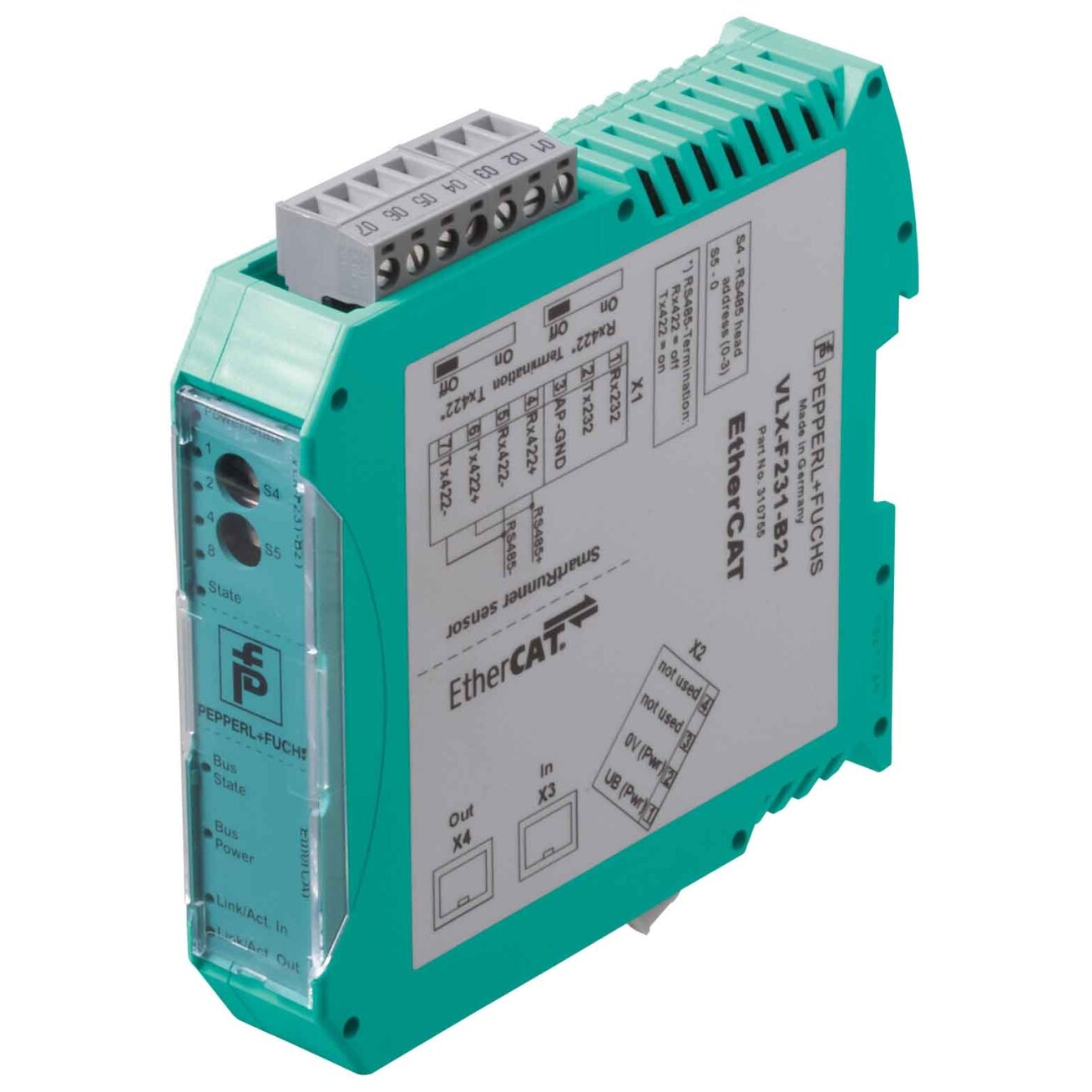 Pepperl+Fuchs VLX-F231-B21 (310755) Sąsajos dėžutė