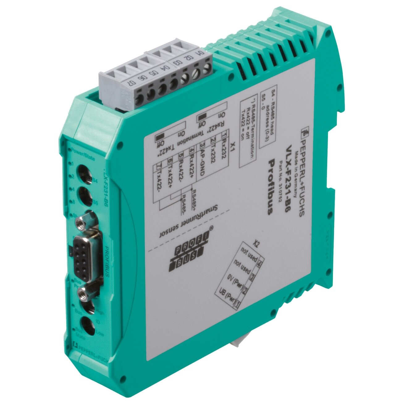 Pepperl+Fuchs VLX-F231-B6 (310752) Sąsajos dėžutė