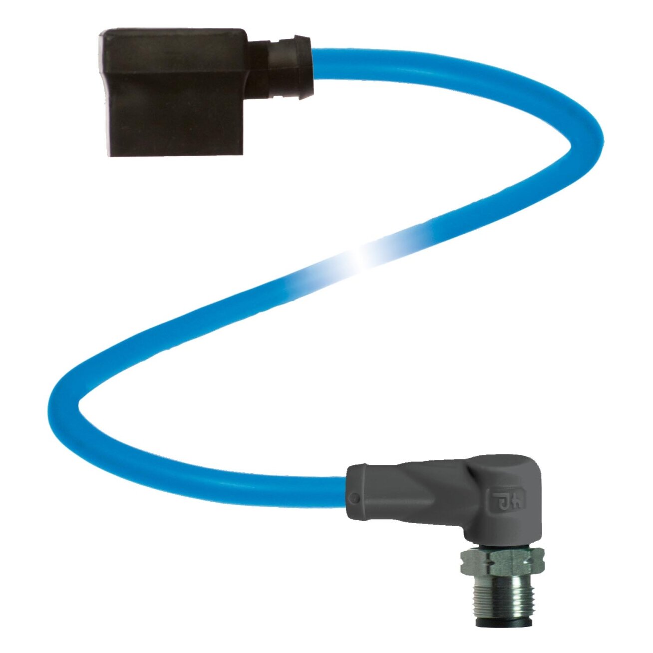 Pepperl+Fuchs VMA-2+P-N-BU0,6M-PVC-V1-WV4A-Y (315841) Vožtuvo jungties kabelis