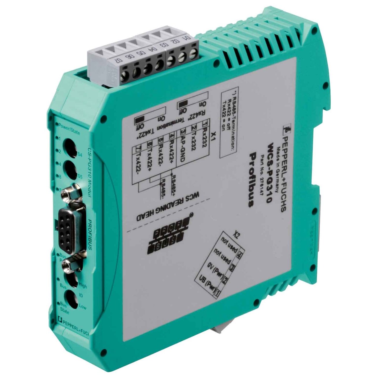 Pepperl+Fuchs WCS-PG310 (276147) PROFIBUS sąsajos modulis