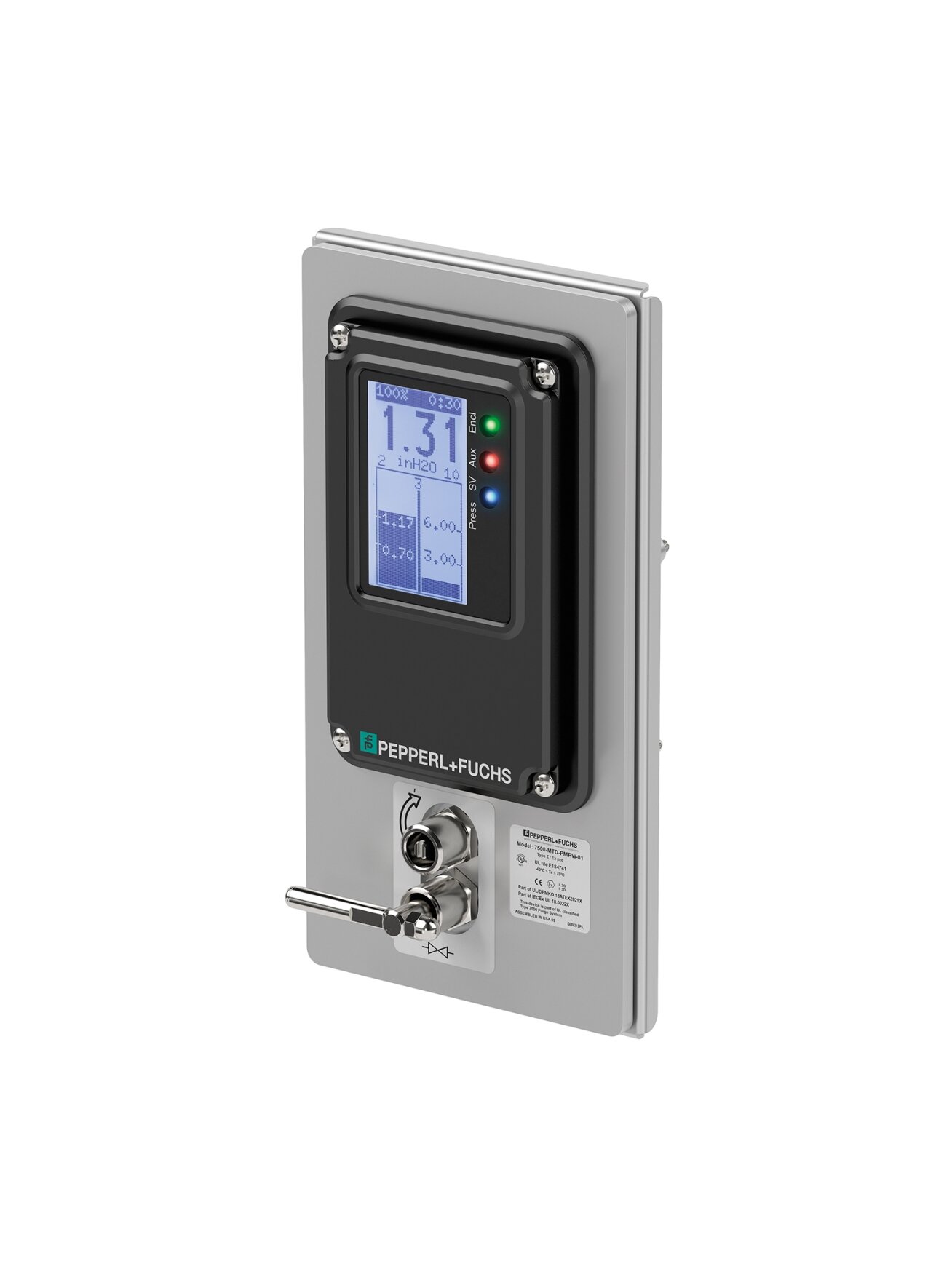 Pepperl+Fuchs 7500-MTD-PMRW-01 (516098) Purge and pressurization