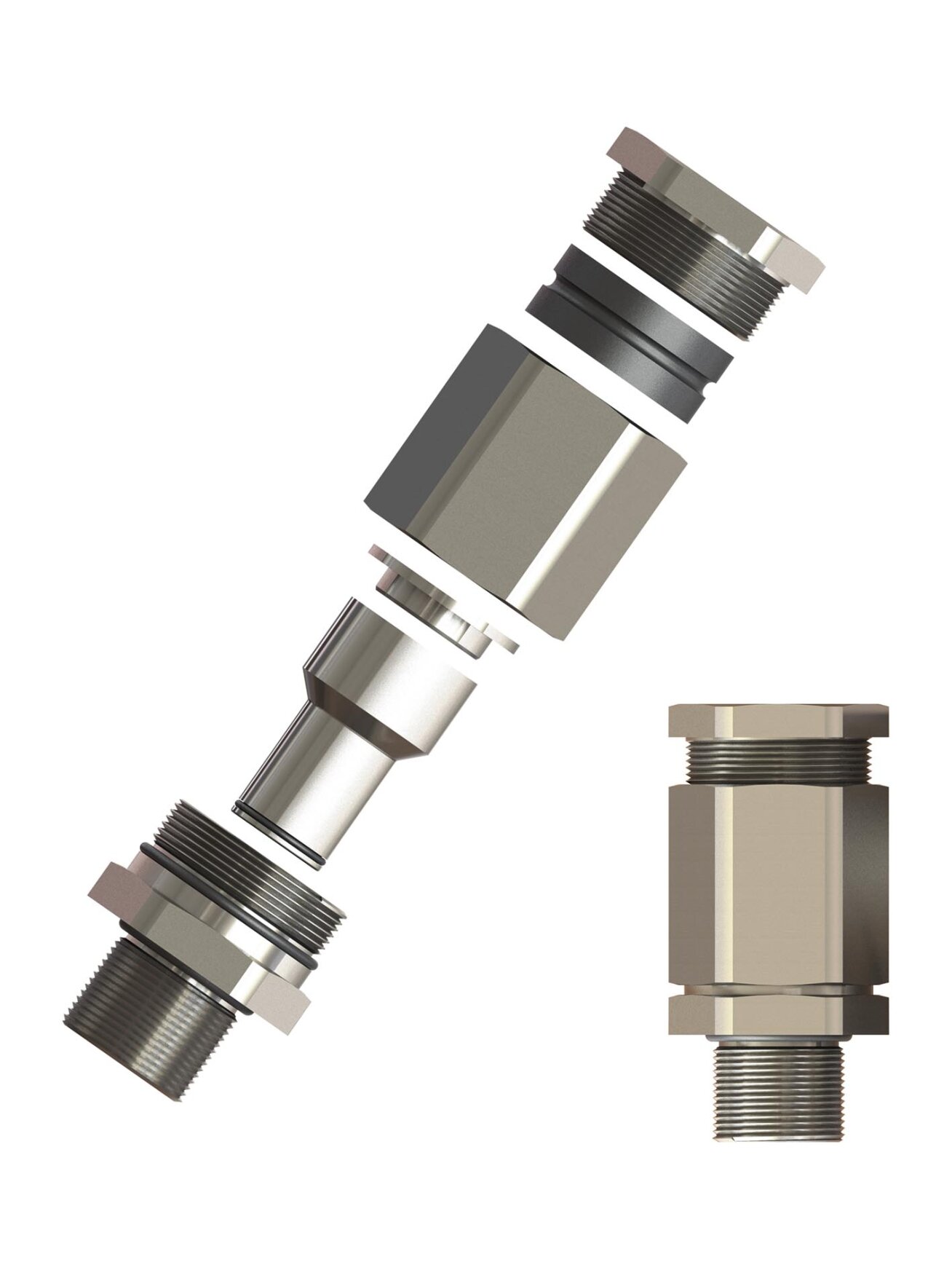 Pepperl+Fuchs CG.BN.M25S.BN.S.16.K01 (319416) Barrier cable gland for armored cable (abbreviated)