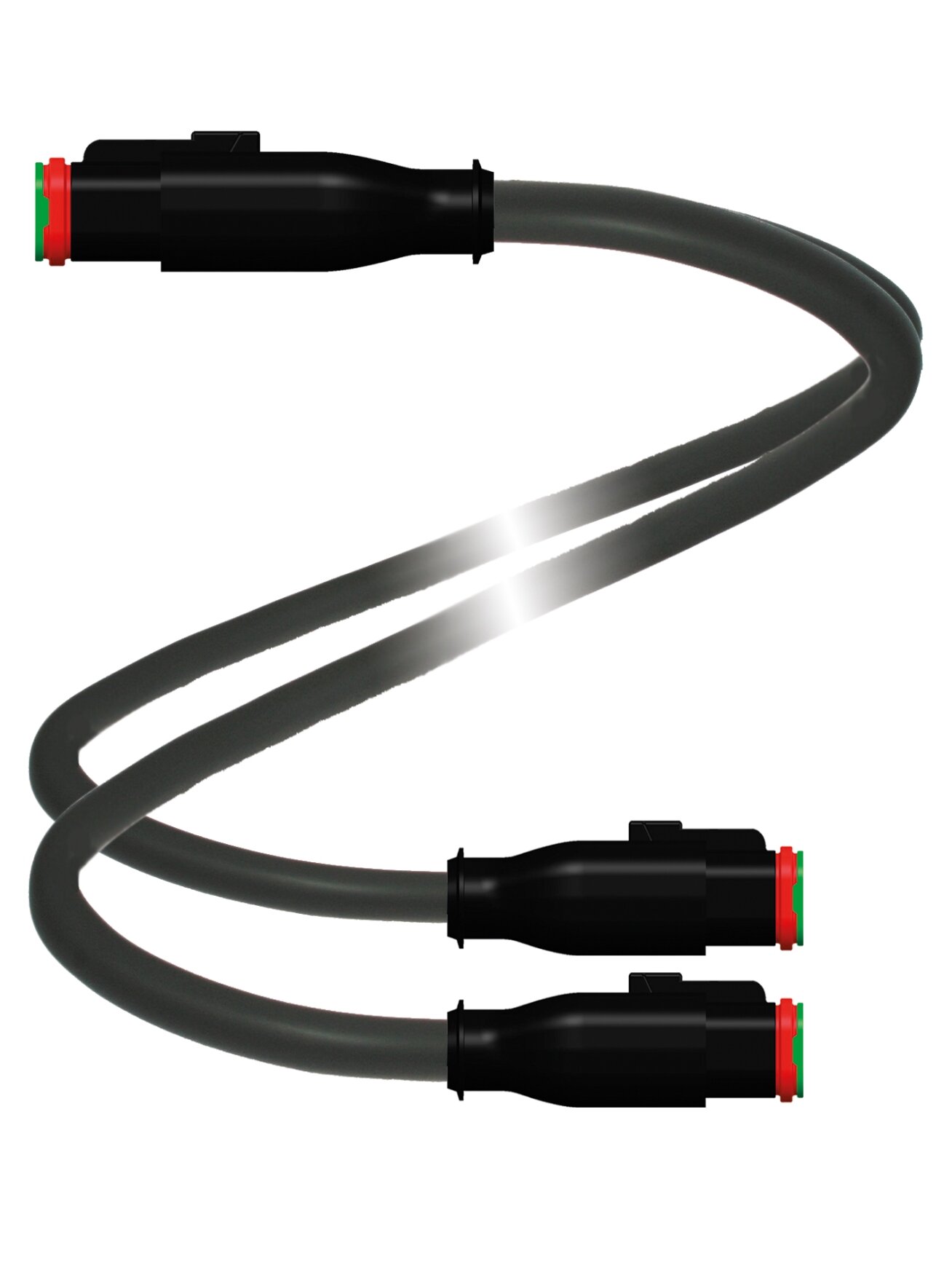 Pepperl+Fuchs DT2S/DT2S-G-0,6M-PUR-O1-T-DT4S (70176333) Y-splitter cordset Pepperl+Fuchs DT2S/DT2S-G-0,6M-PUR-O1-T-DT4S (70176333) Y-splitter cordset