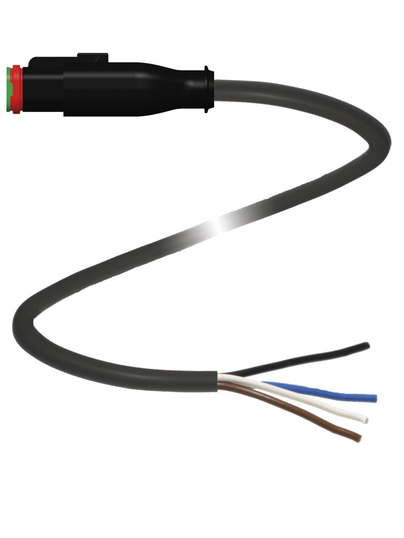 Pepperl+Fuchs DT4S-G-BK3M-PUR-O1 (305290) Female cordset