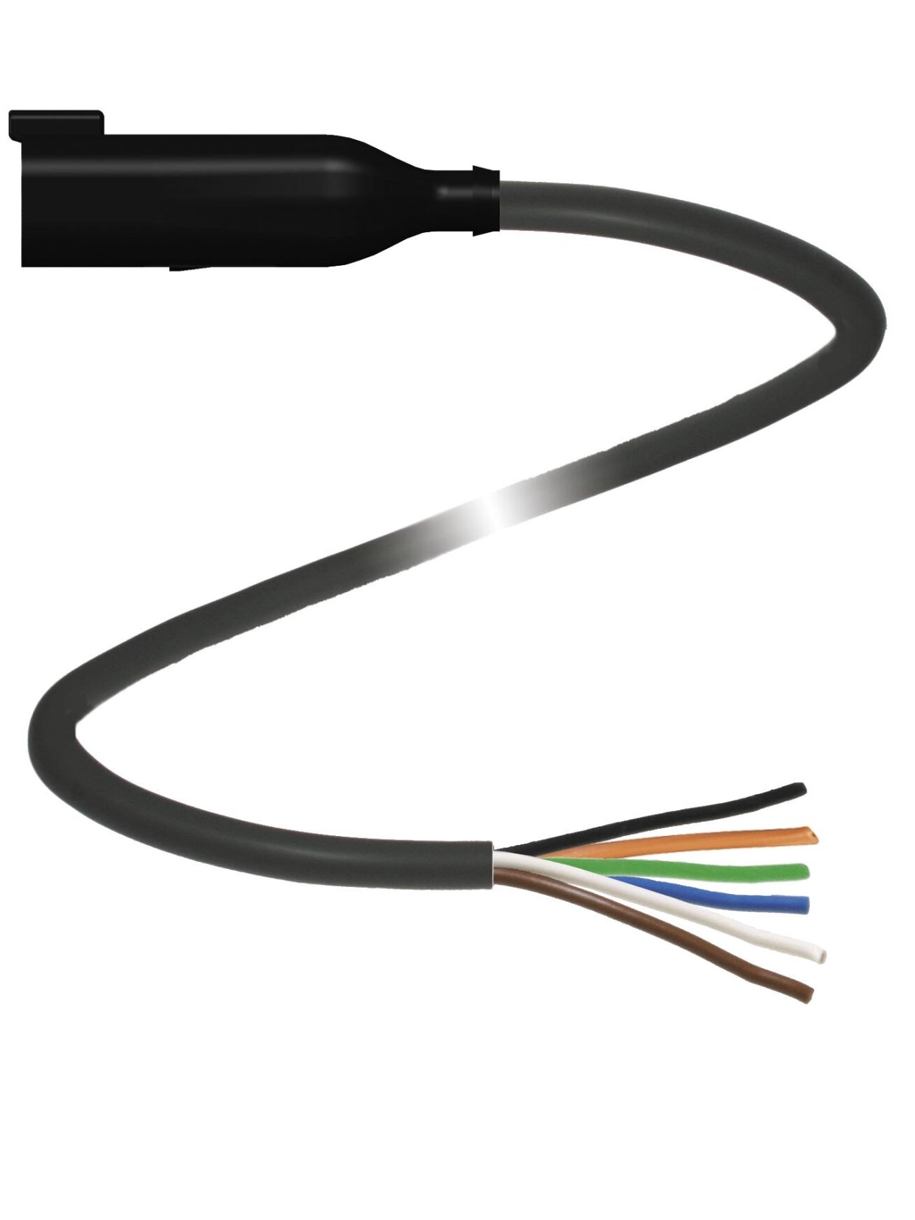 Pepperl+Fuchs DT6P-G-BK10M-PUR-O1 (70167473) Male cordset