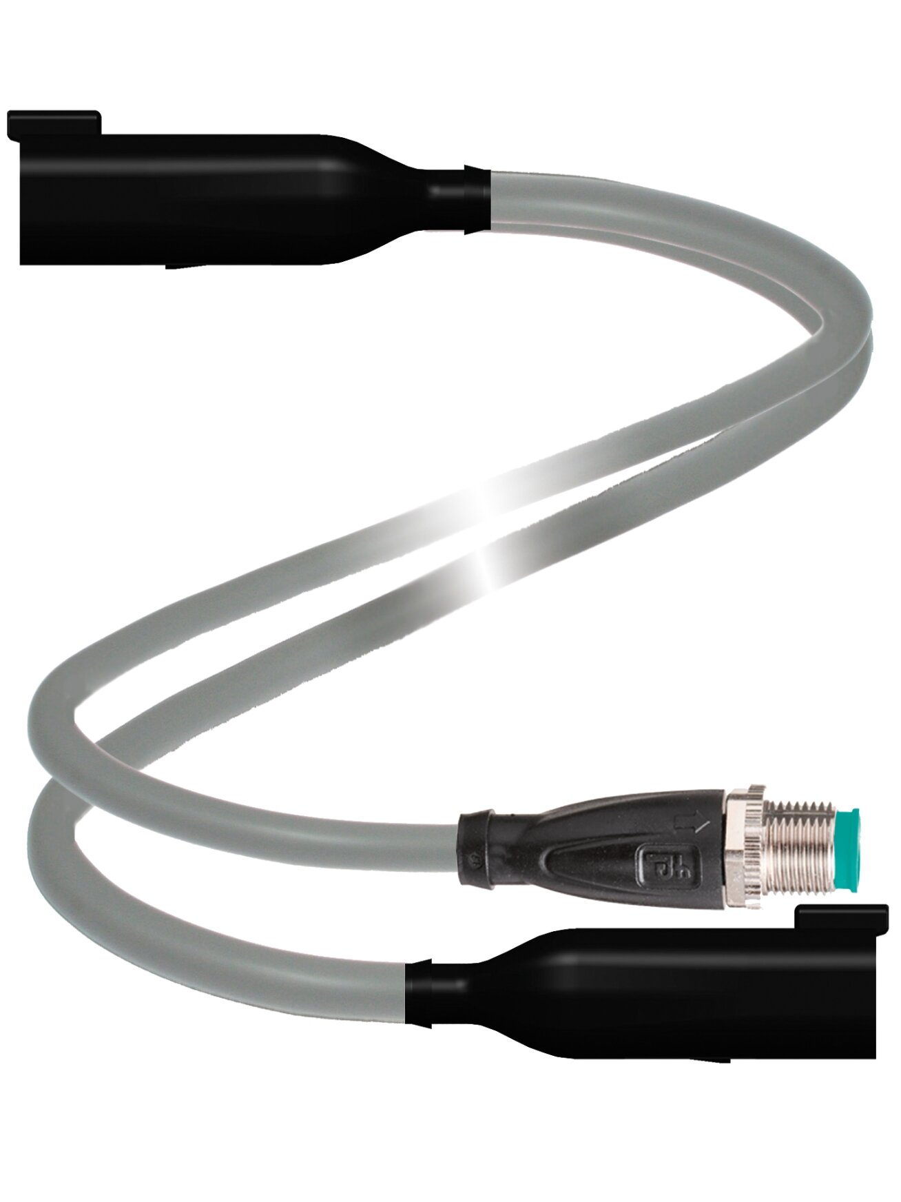 Pepperl+Fuchs DTM2P-TEE-PVC-V11S/DTM2P-HOE (70171015) Y-splitter cordset