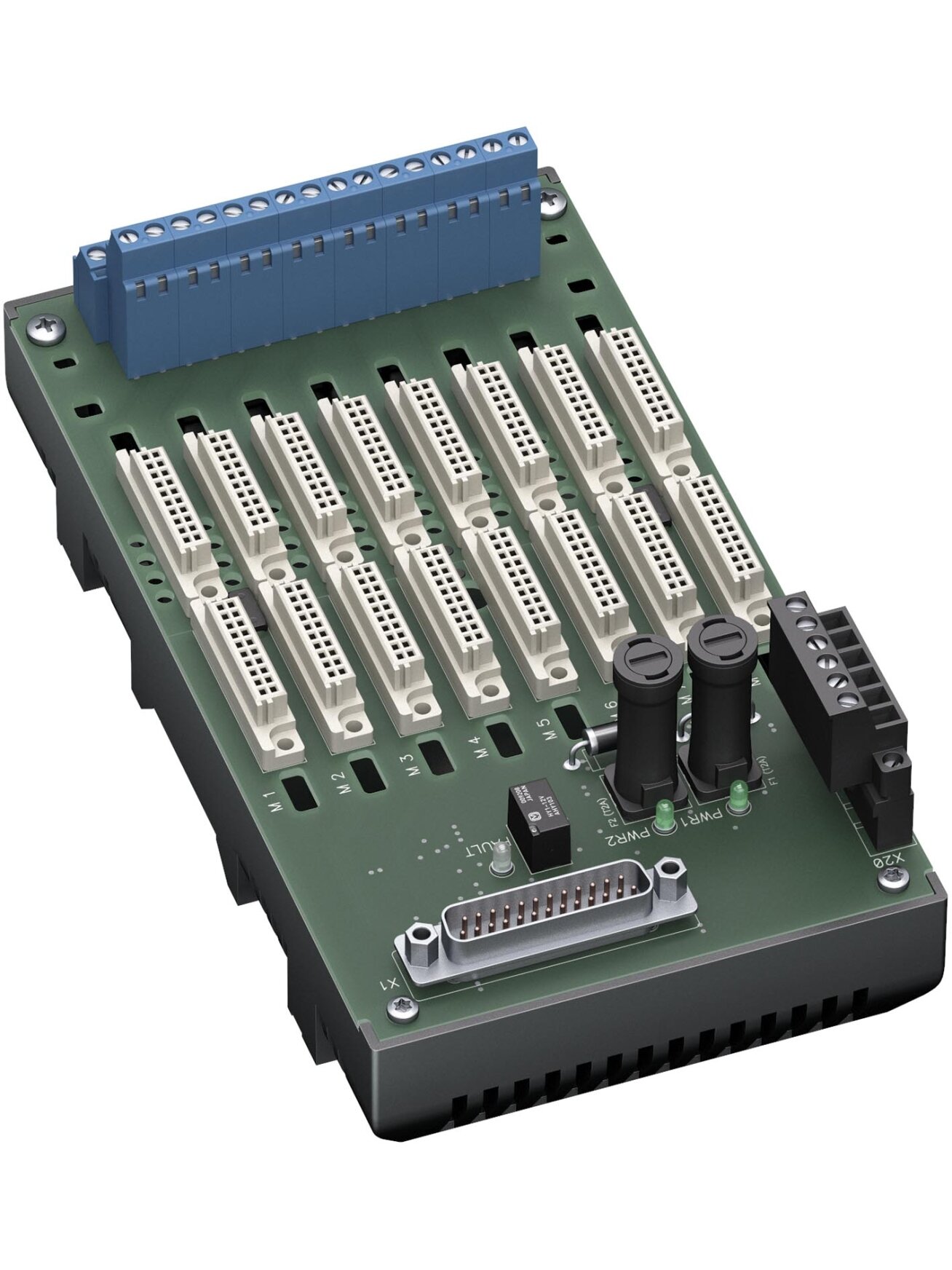 Pepperl+Fuchs HiCTB08-FBM-RAC-SC-IO08 (319784) Termination board