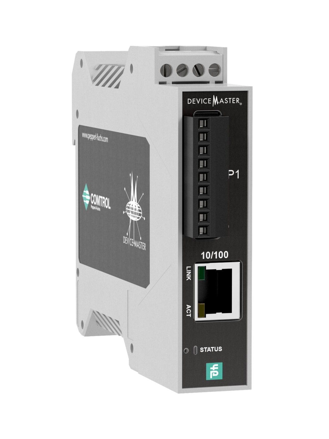 Pepperl+Fuchs ICDM-RX/MOD-ST/RJ45-DIN (70104883) DeviceMaster serial gateway