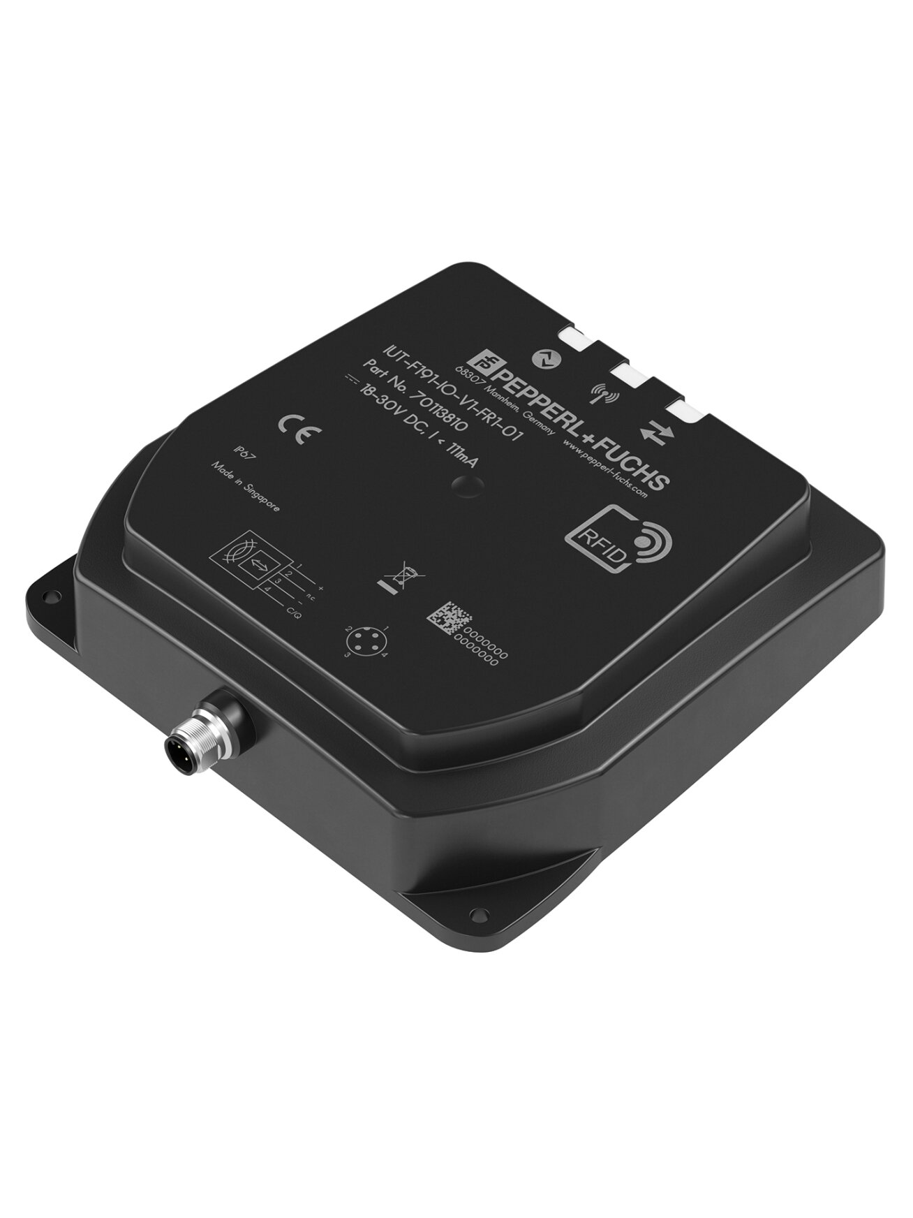 Pepperl+Fuchs IUT-F191-IO-V1-FR1-01 (70113810) RFID reader