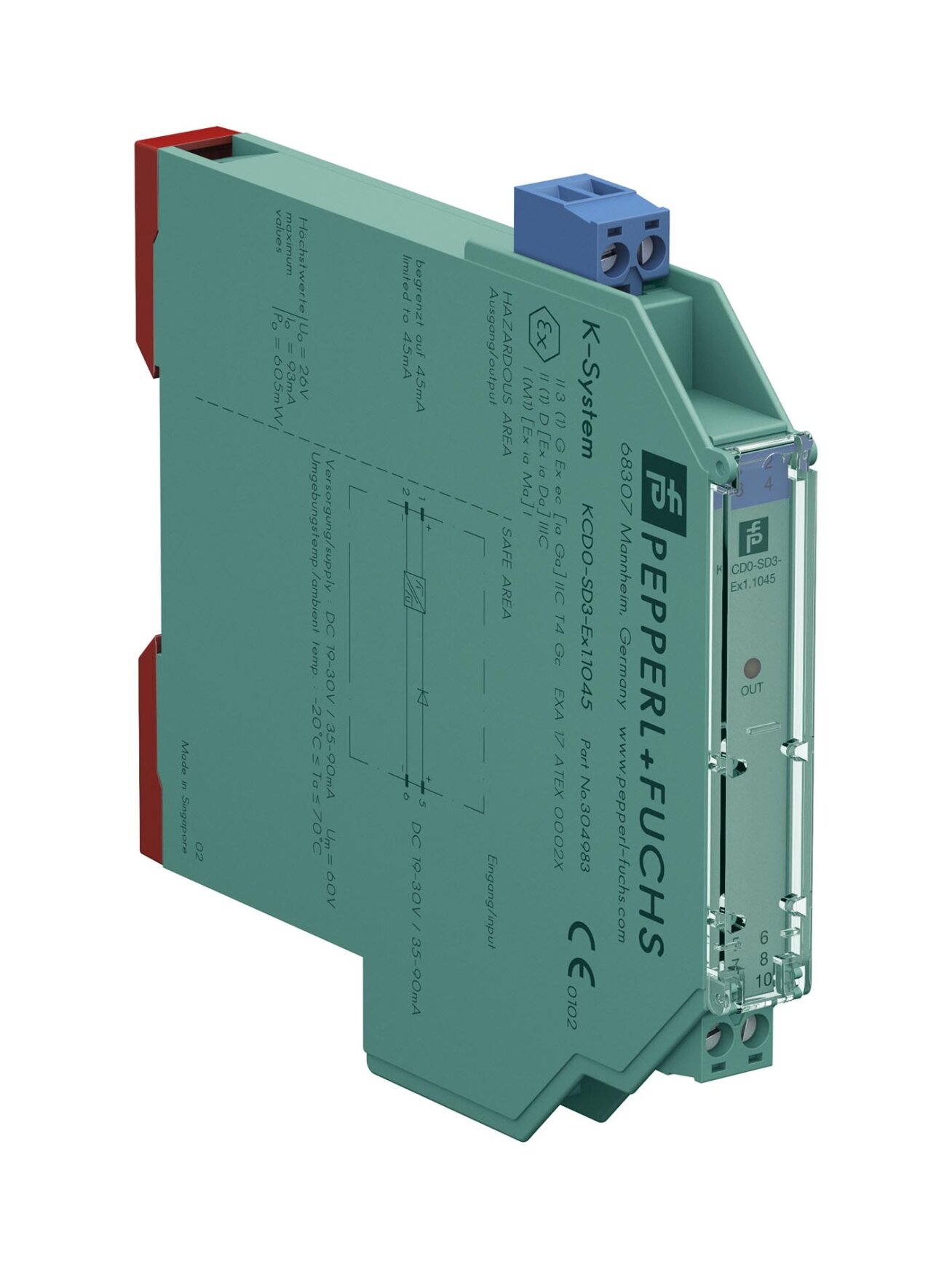 Pepperl+Fuchs KCD0-SD3-EX1.1045 (304983) Valve control module