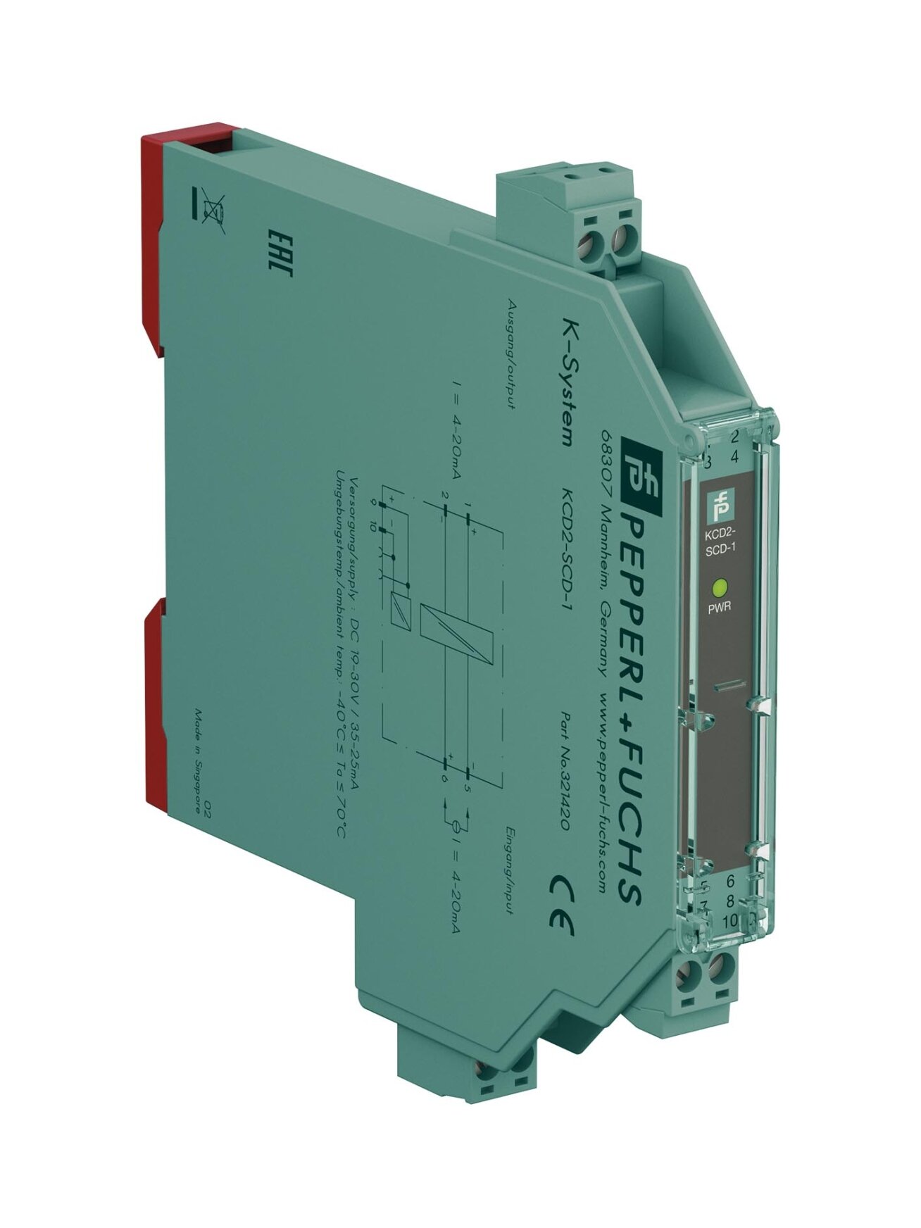 Pepperl+Fuchs KCD2-SCD-1 (321420) Output driver Pepperl+Fuchs KCD2-SCD-1 (321420) Output driver