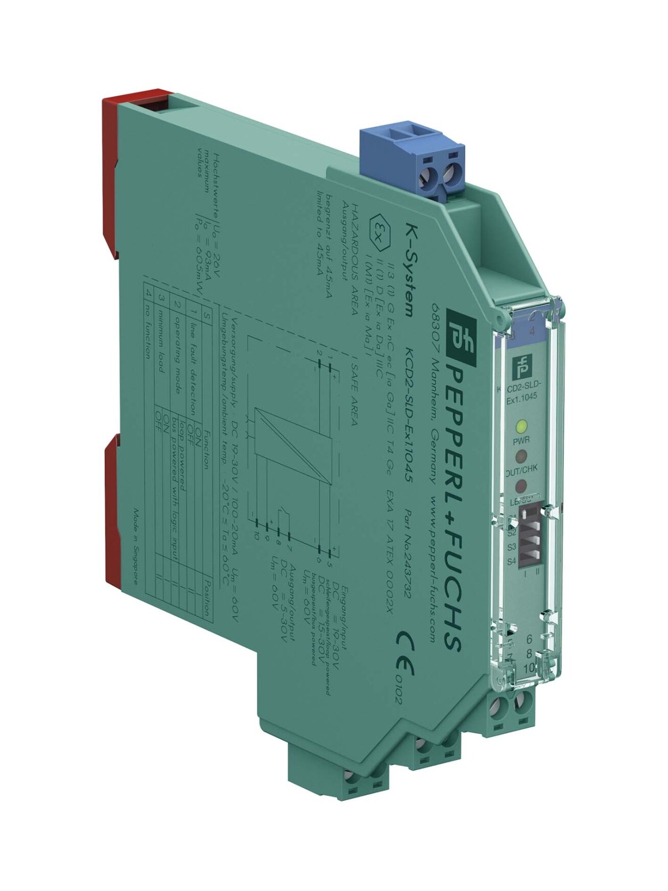 Pepperl+Fuchs KCD2-SLD-EX1.1045 (70104928) Valve control module