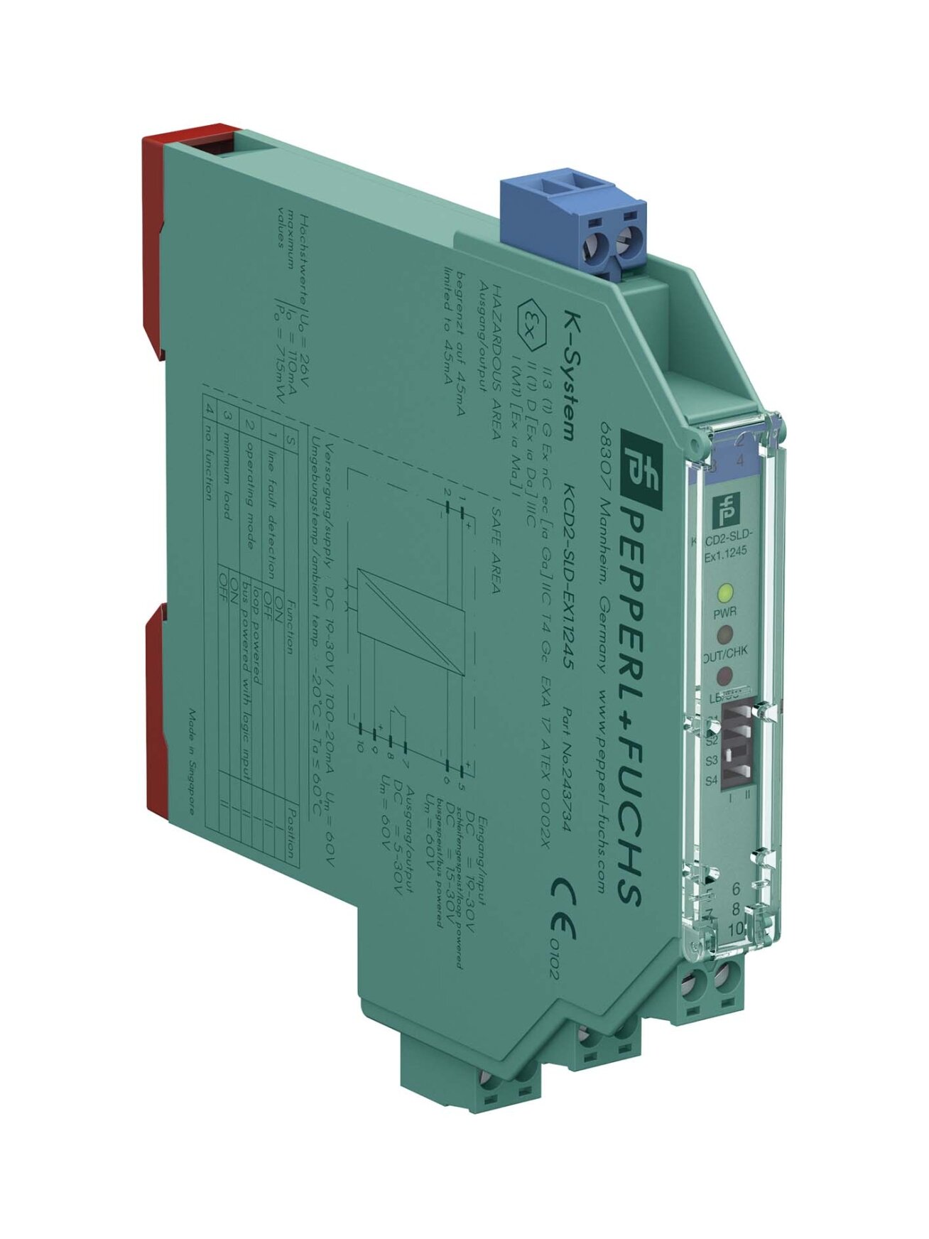Pepperl+Fuchs KCD2-SLD-EX1.1245 (70104930) Valve control module
