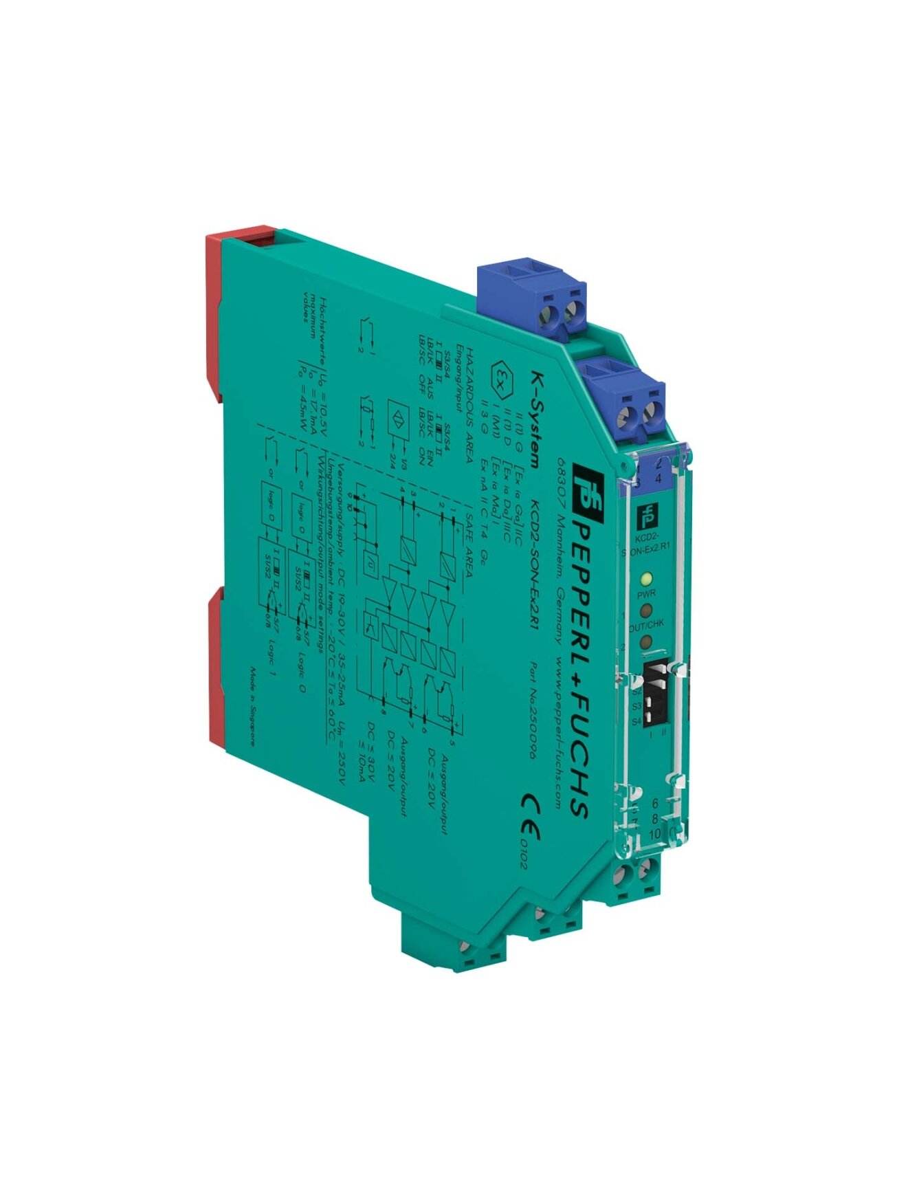 Pepperl+Fuchs KCD2-SON-EX2.R1 (250096) Isolated switch amplifier