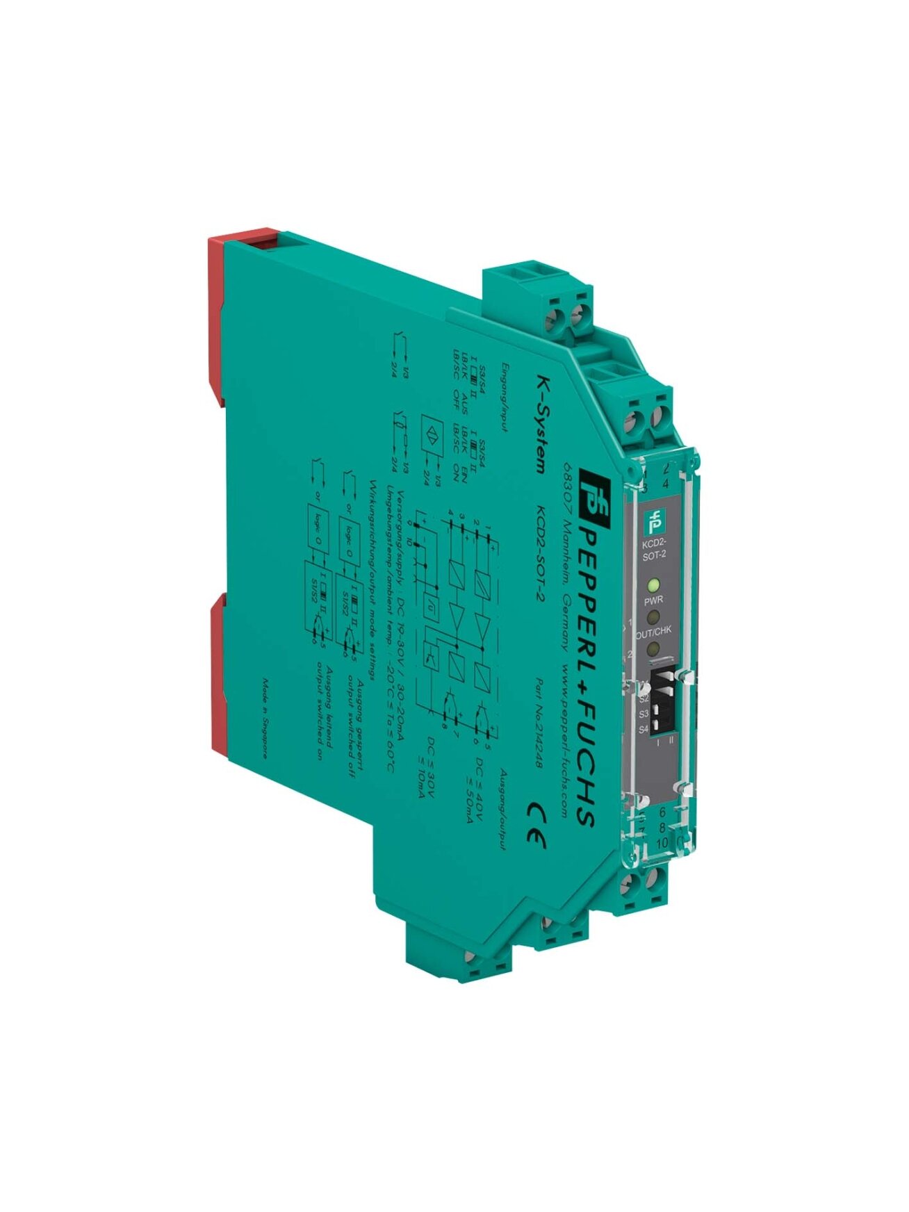 Pepperl+Fuchs KCD2-SOT-2 (214248) Isolated switch amplifier