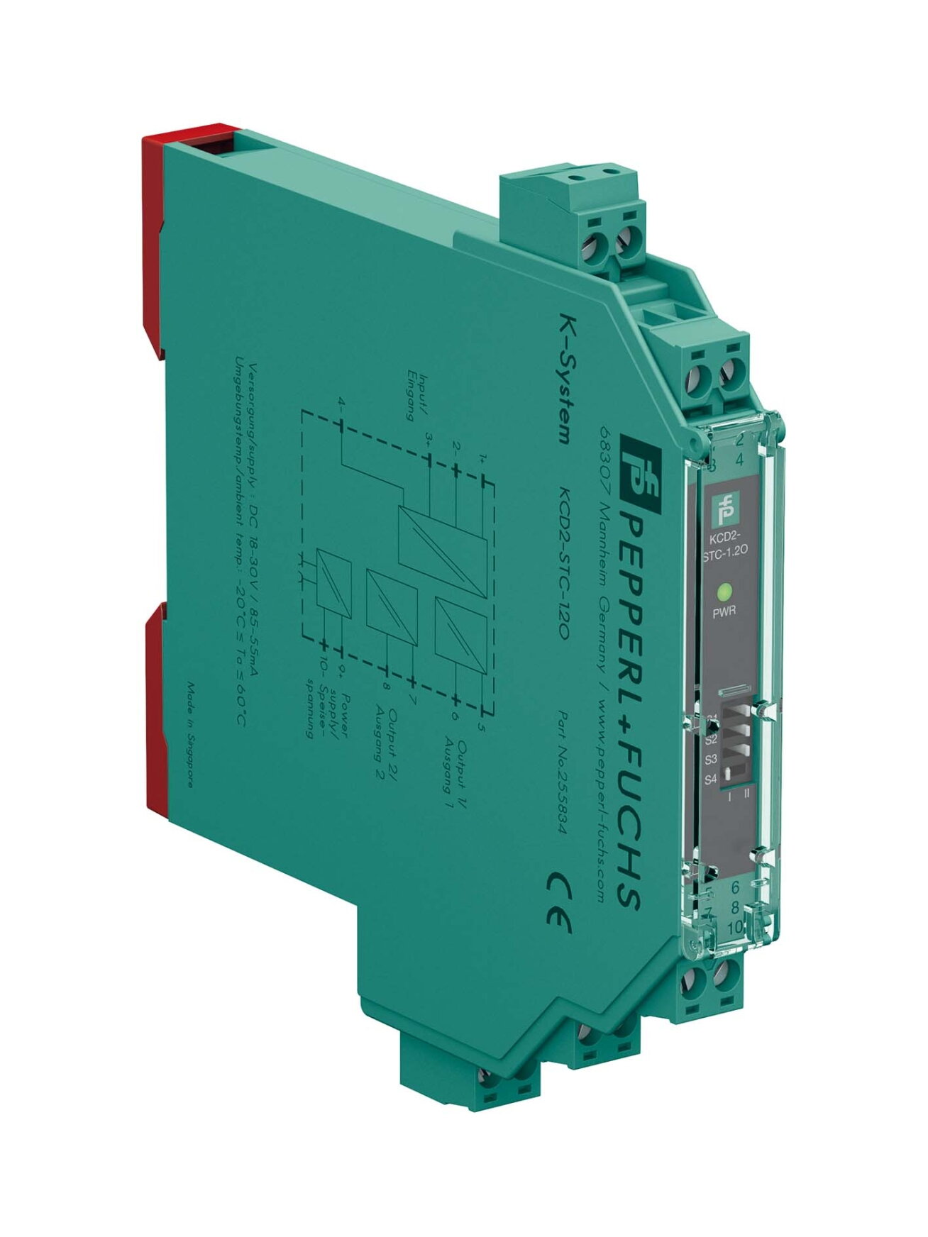Pepperl+Fuchs KCD2-STC-1.2O (304228) Transmitter power supply