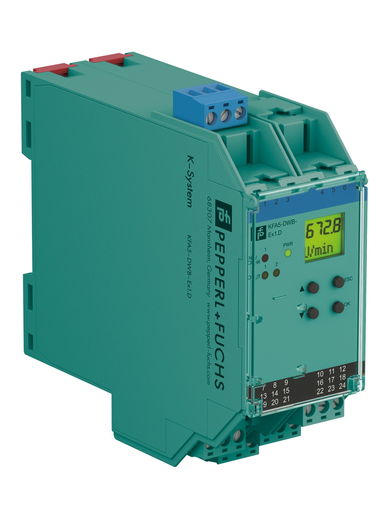 Pepperl+Fuchs KFA5-DWB-EX1.D (231208) Rotational speed monitor