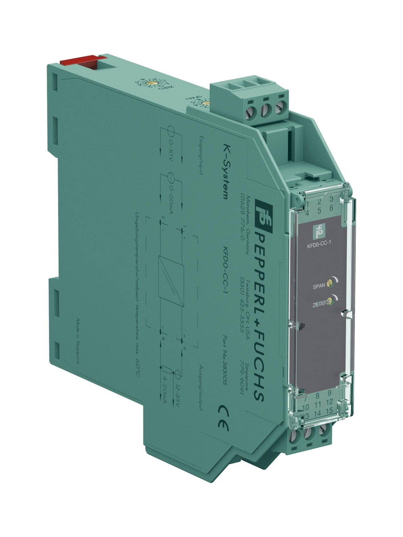 Pepperl+Fuchs KFD0-CC-1 (038310) Transmitter