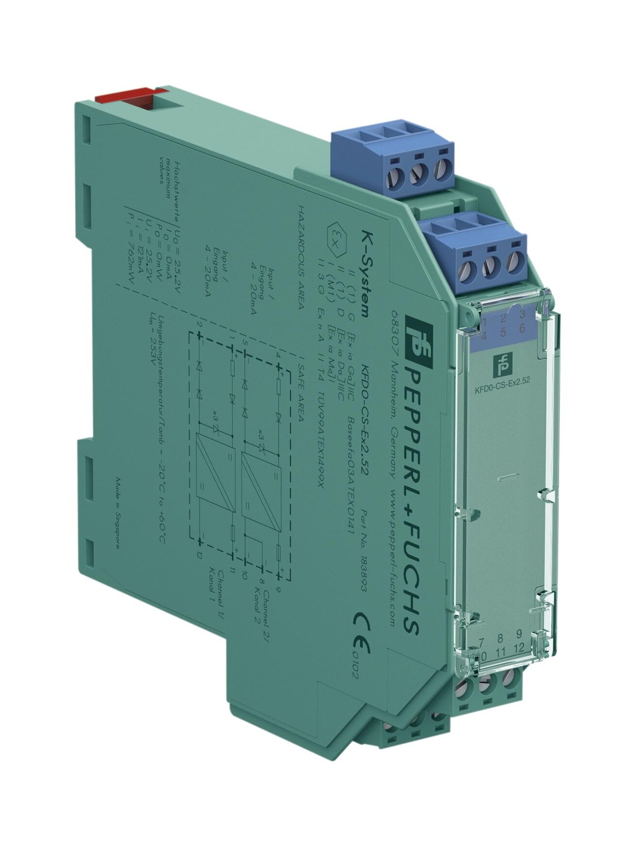 Pepperl+Fuchs KFD0-CS-EX2.52 (183893) Repeater