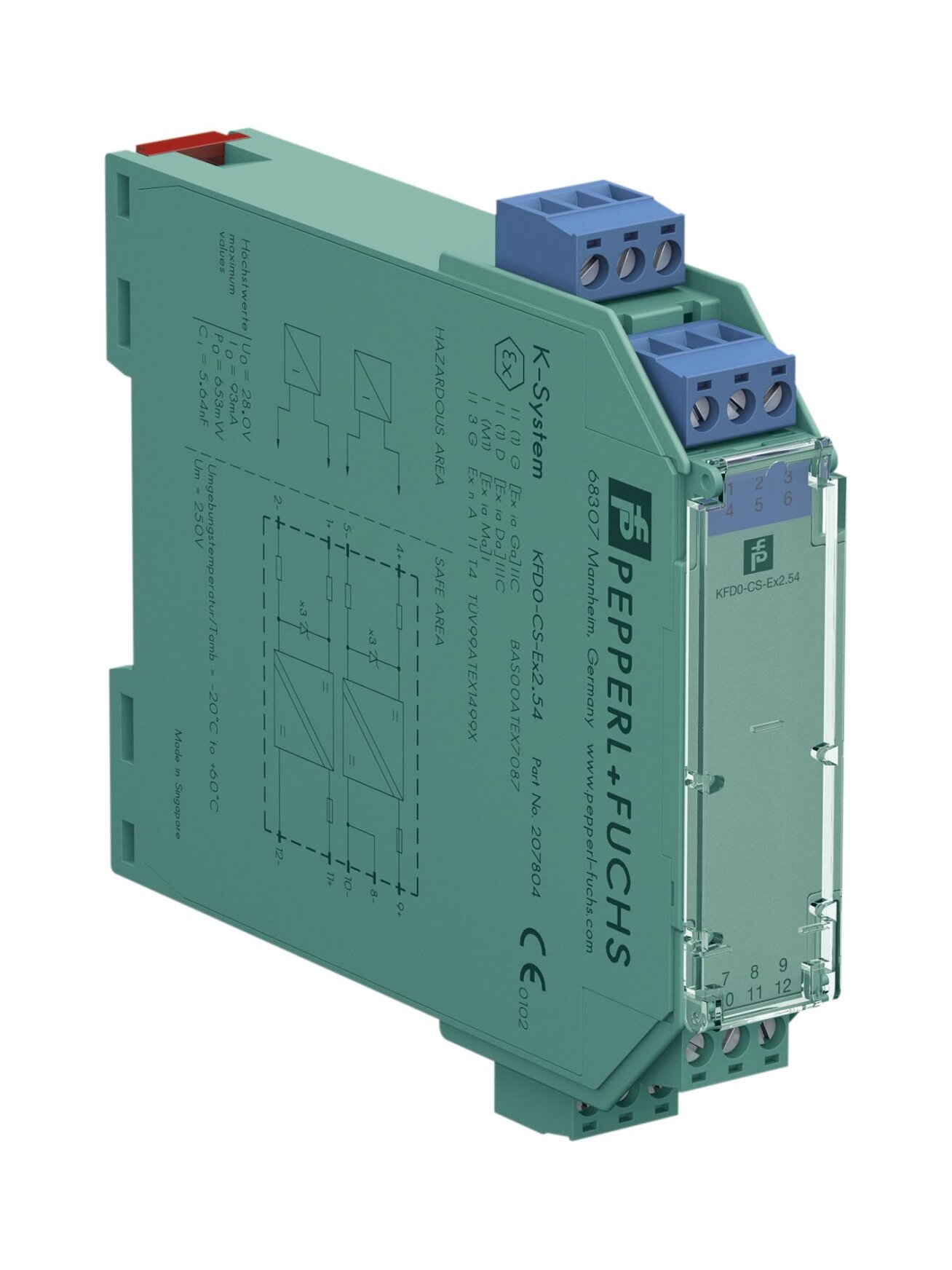 Pepperl+Fuchs KFD0-CS-EX2.54 (70185888) Repeater