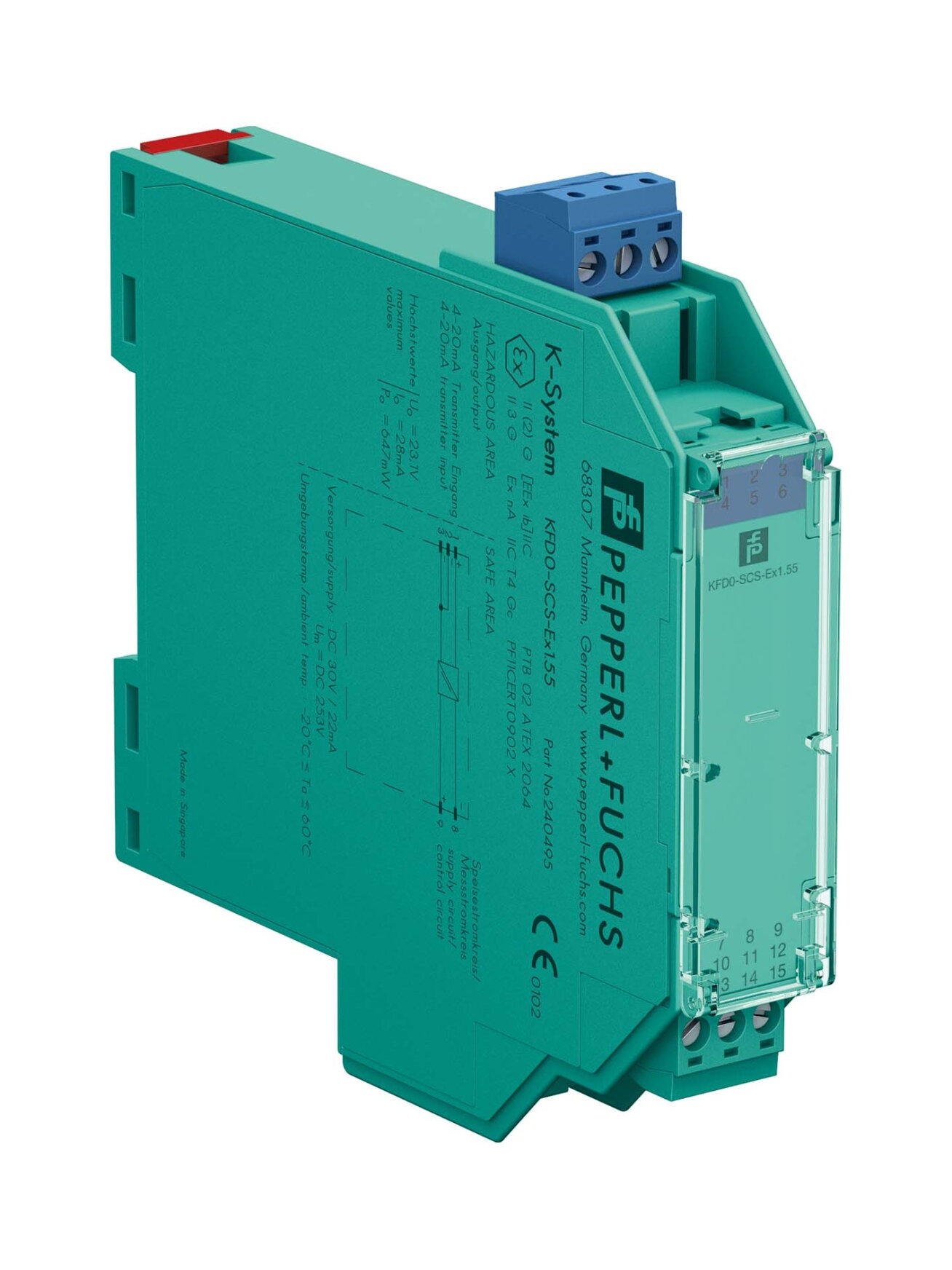 Pepperl+Fuchs KFD0-SCS-EX1.55 (240495) Output driver