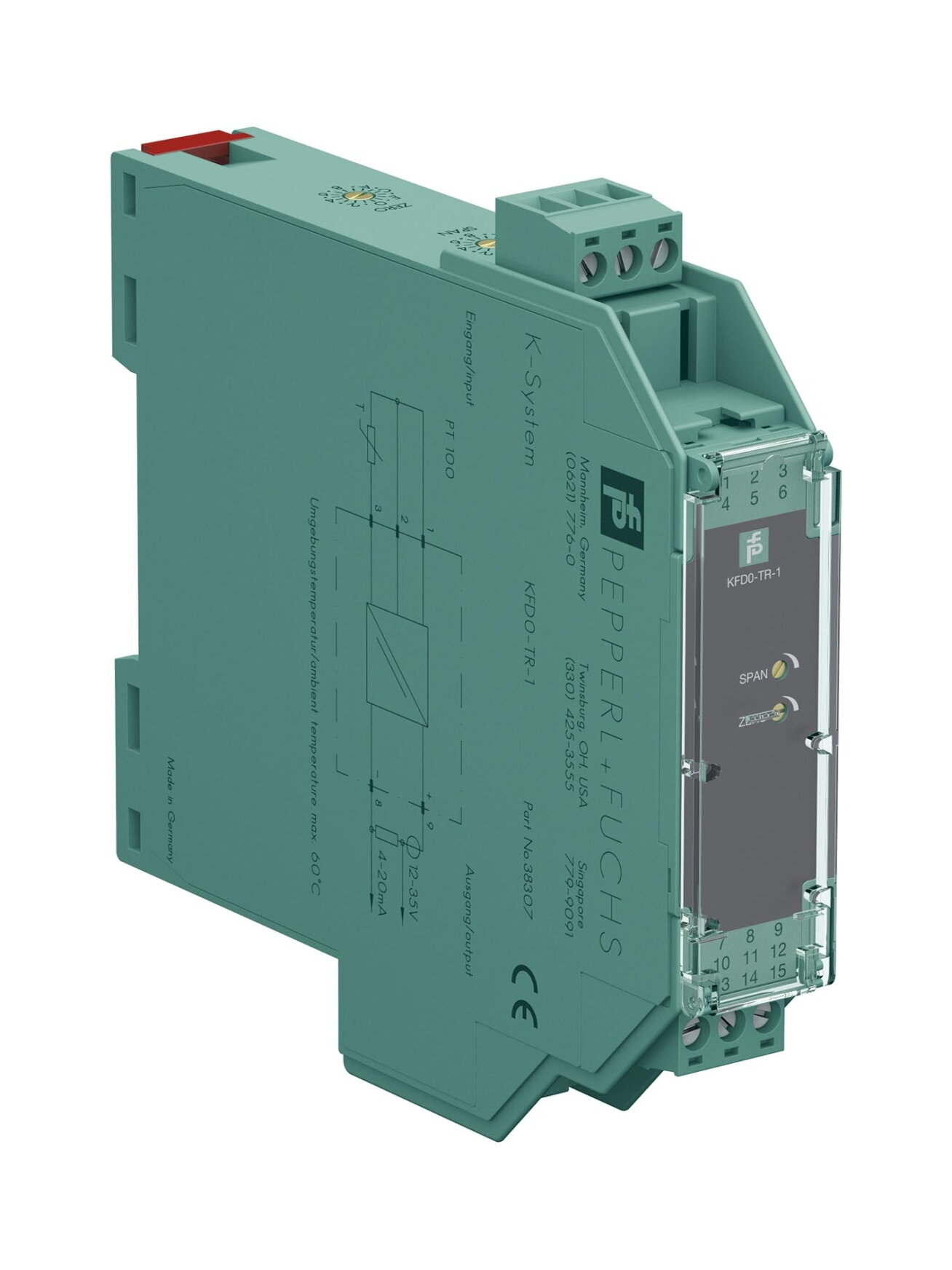 Pepperl+Fuchs KFD0-TR-1 (038307) Transmitter