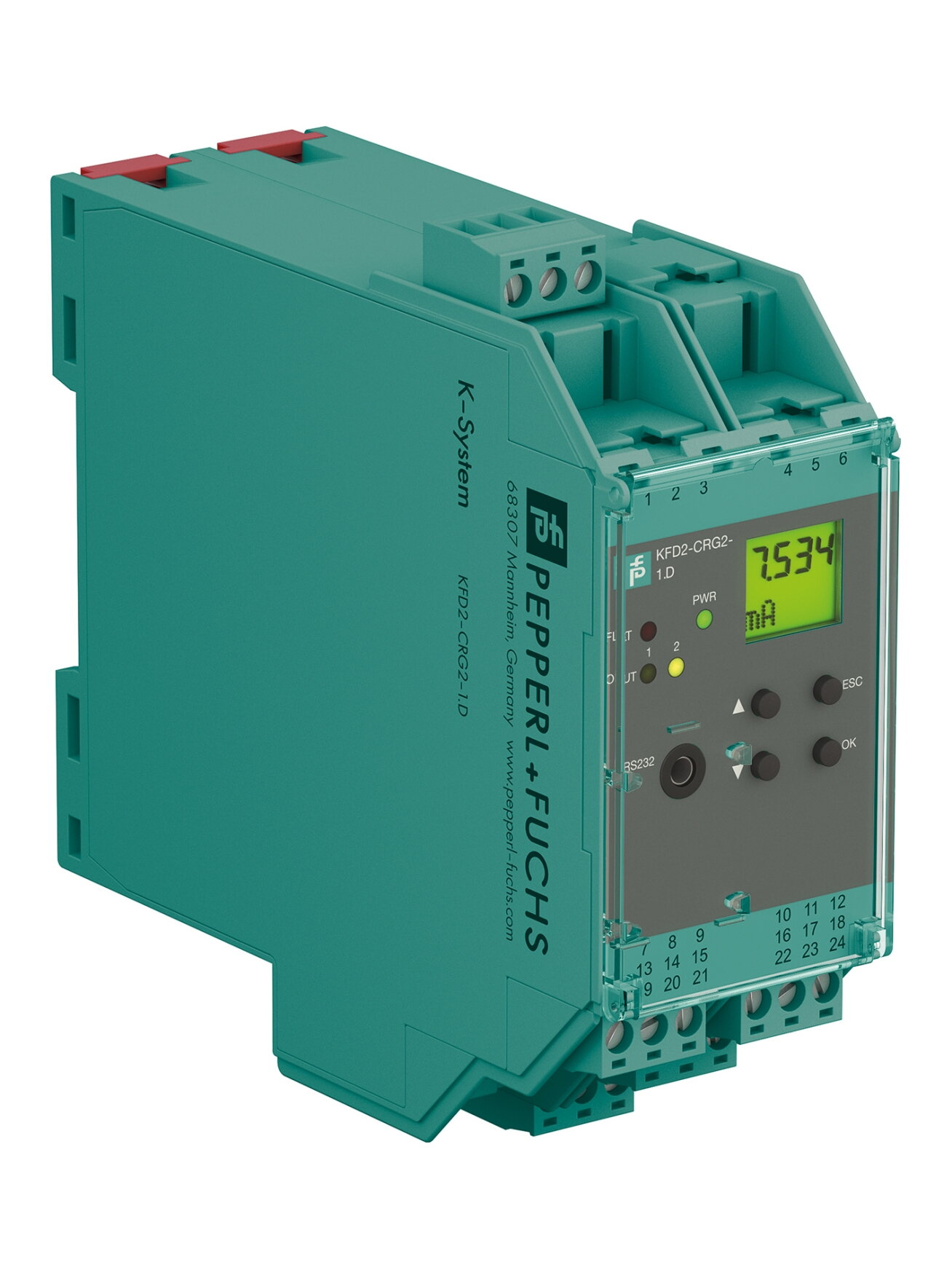 Pepperl+Fuchs KFD2-CRG2-1.D (255621) Transmitter power supply