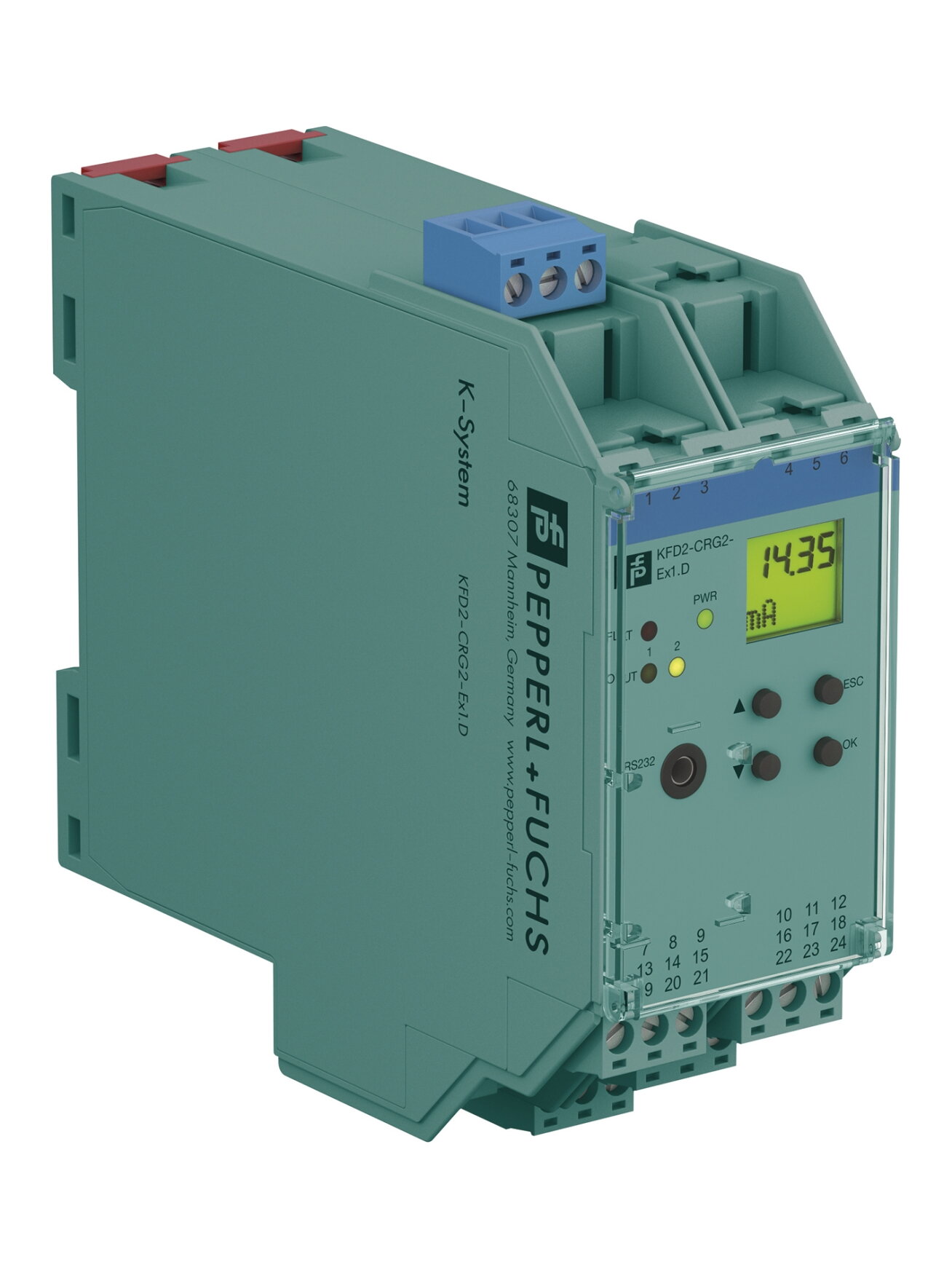 Pepperl+Fuchs KFD2-CRG2-EX1.D (255620) Transmitter power supply