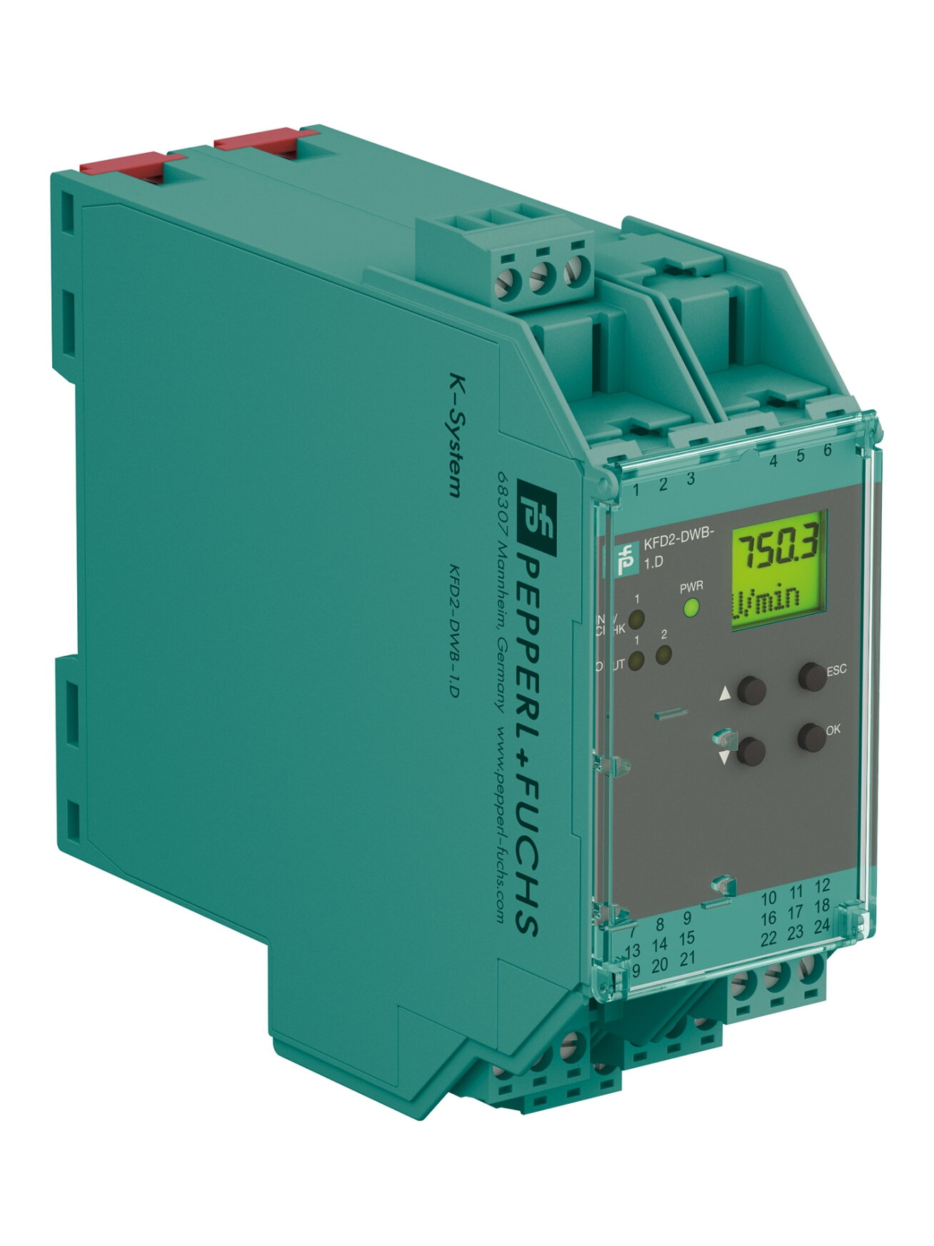 Pepperl+Fuchs KFD2-DWB-1.D (231206) Rotational speed monitor