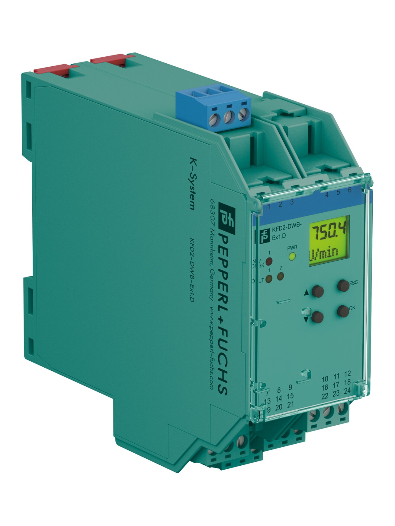 Pepperl+Fuchs KFD2-DWB-EX1.D (231203) Rotational speed monitor