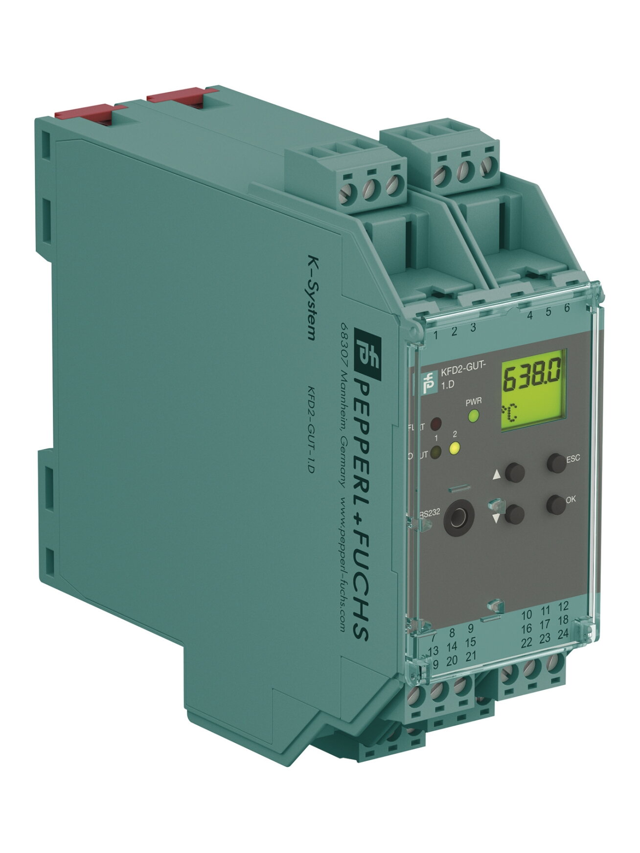 Pepperl+Fuchs KFD2-GUT-1.D (231224) Transmitter with limit value