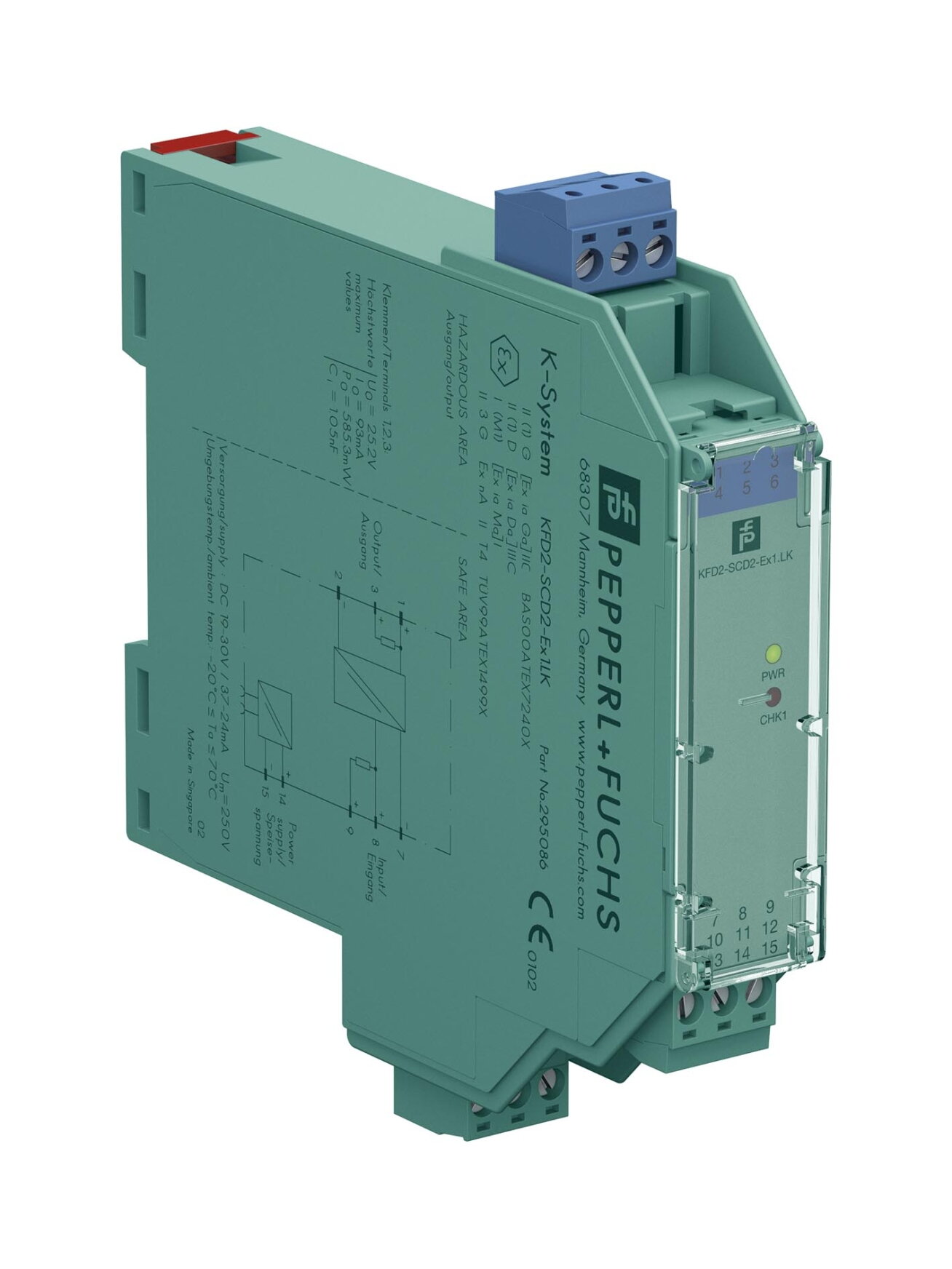 Pepperl+Fuchs KFD2-SCD2-EX1.LK (295086) Output driver