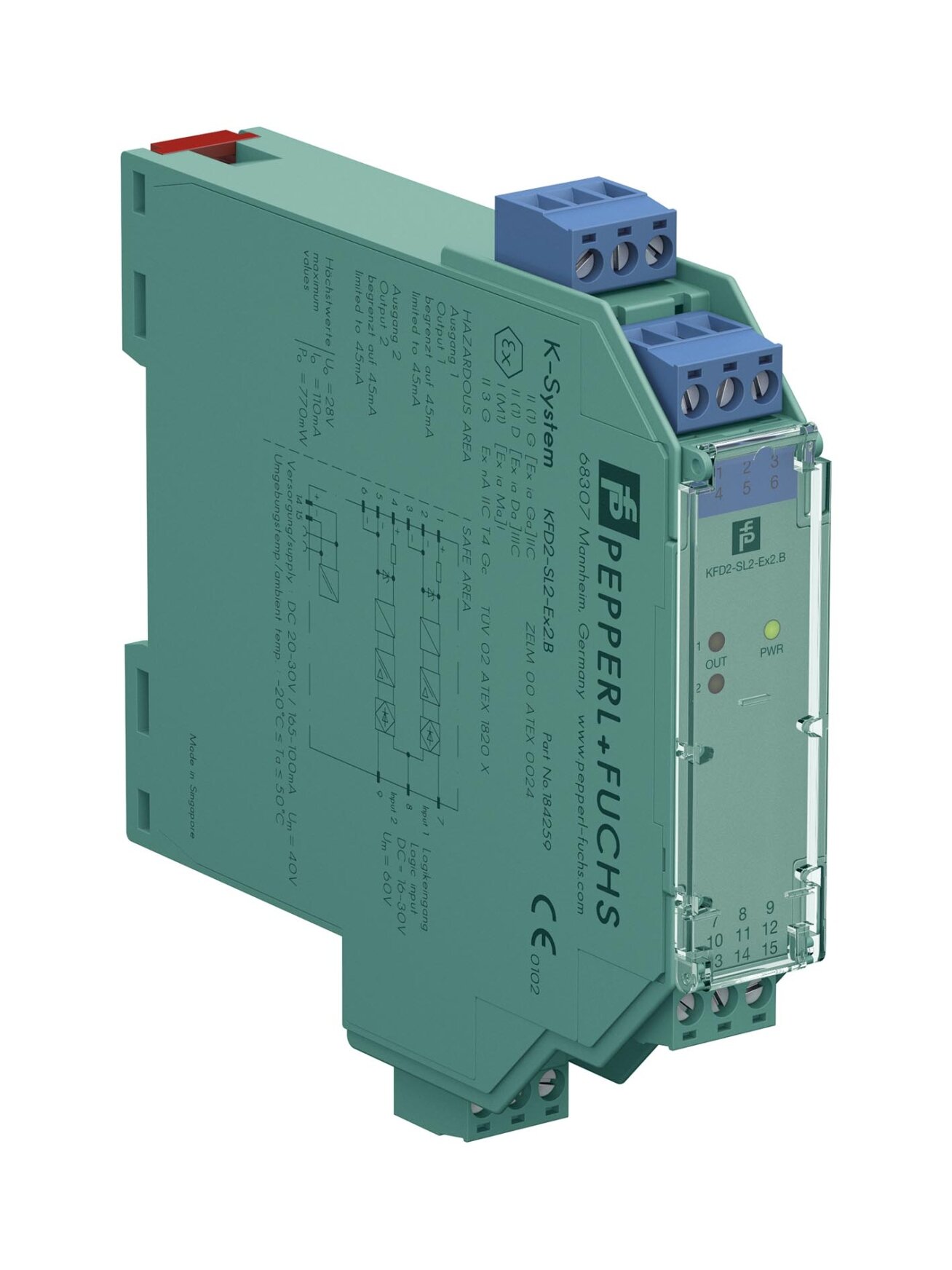 Pepperl+Fuchs KFD2-SL2-EX2.B (184259) Valve control module
