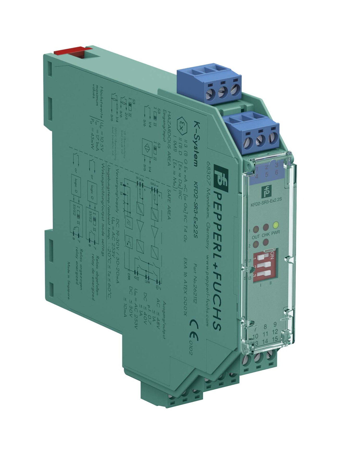 Pepperl+Fuchs KFD2-SR3-EX2.2S (262112) Switch amplifier