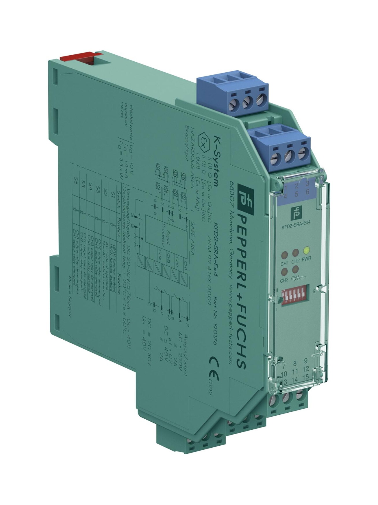 Pepperl+Fuchs KFD2-SRA-EX4 (190176) Switch amplifier