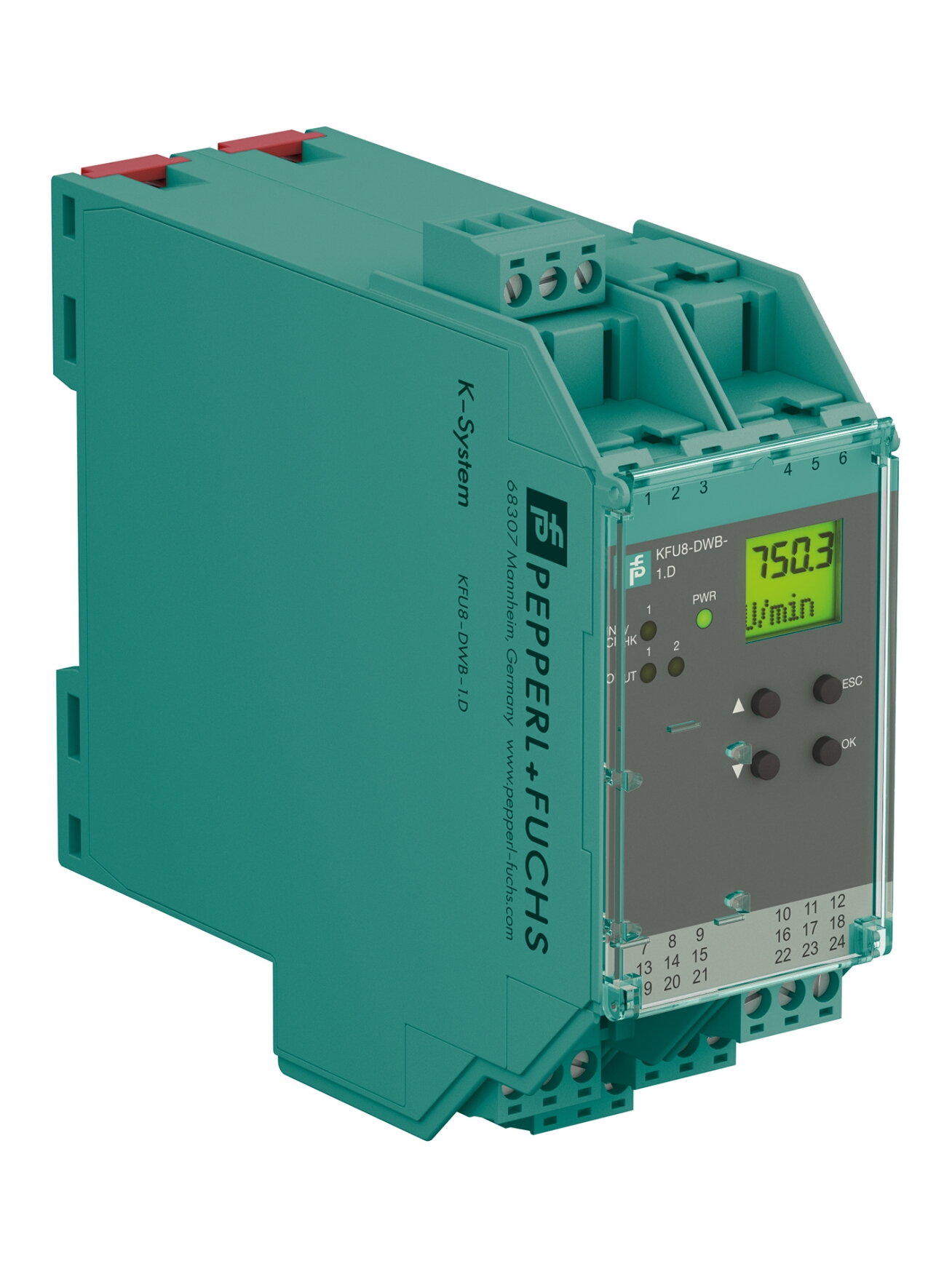 Pepperl+Fuchs KFU8-DWB-1.D (231209) Rotational speed monitor